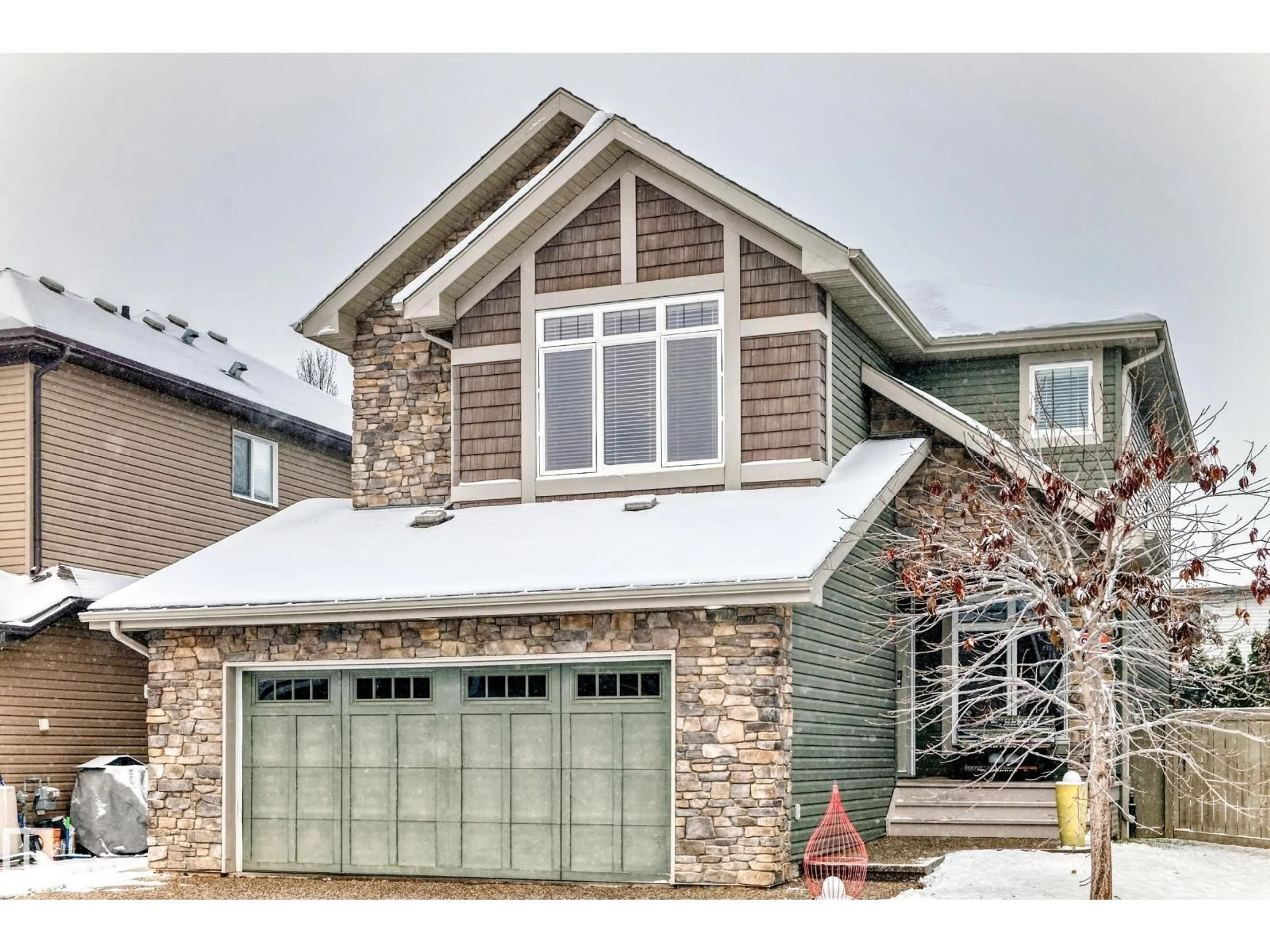 Home with brick exterior material, street for 94 ELLINGTON CR, St. Albert Alberta T8N4C6