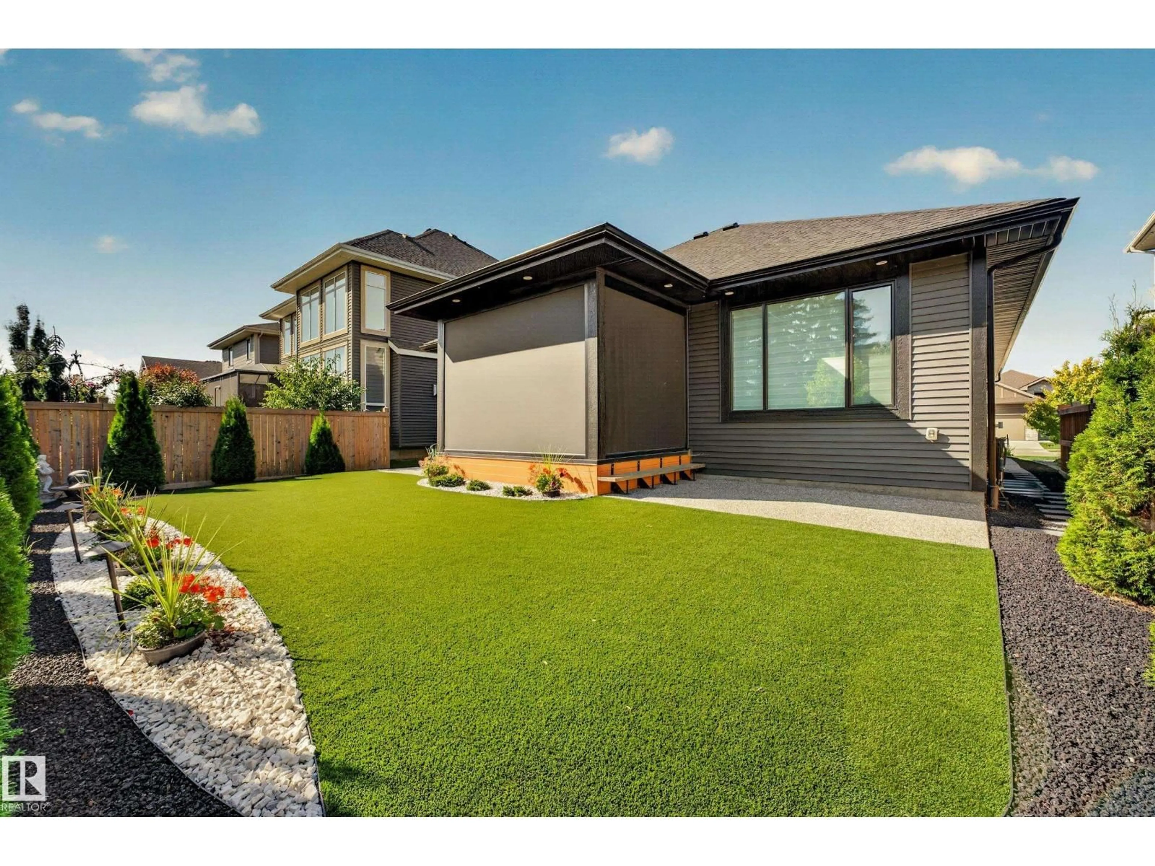 Home with vinyl exterior material, street for 36 ENCHANTED WAY, St. Albert Alberta T8N7R7