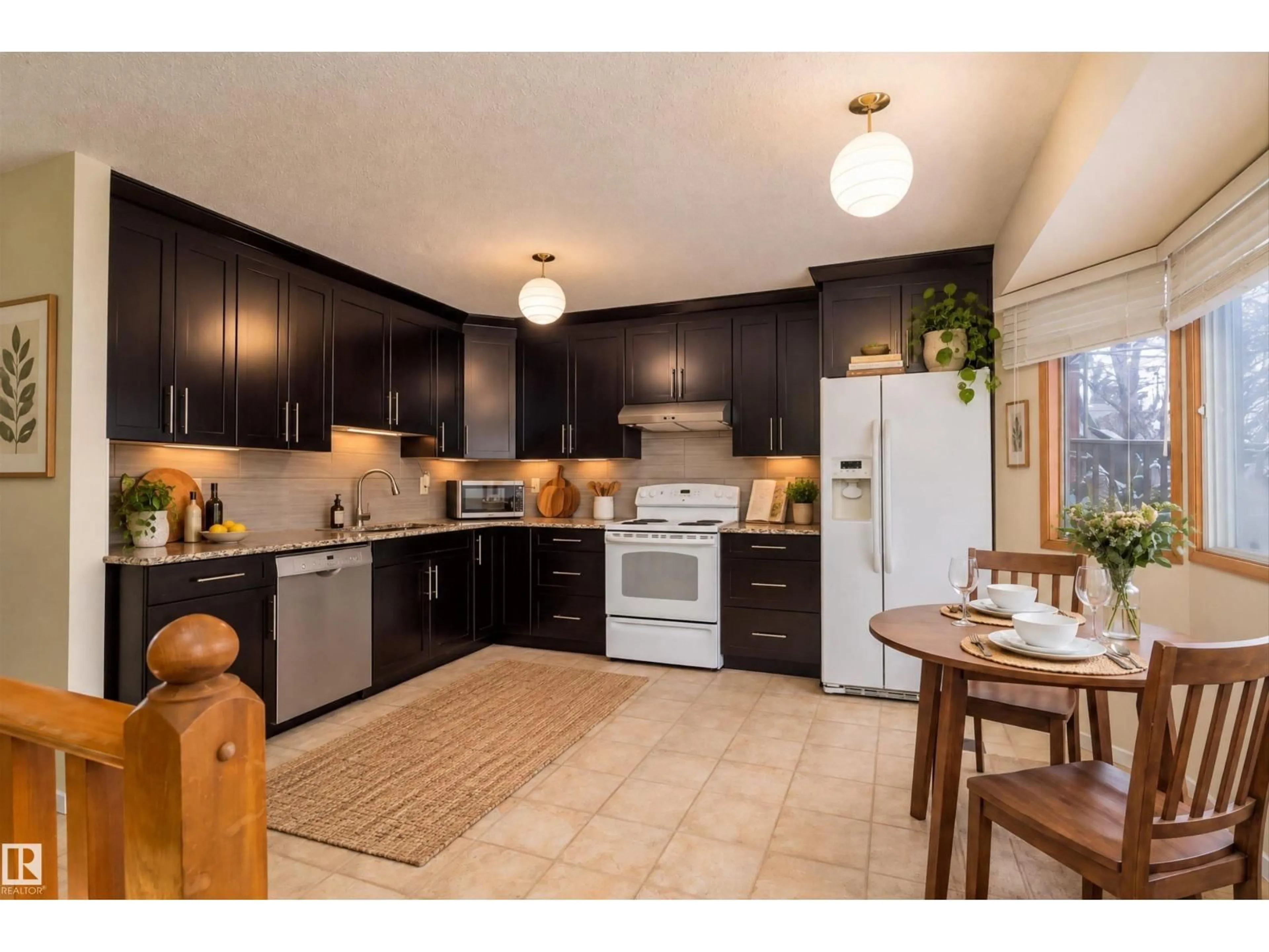 Open concept kitchen, unknown for 11125 19 AV, Edmonton Alberta T6J4Z5