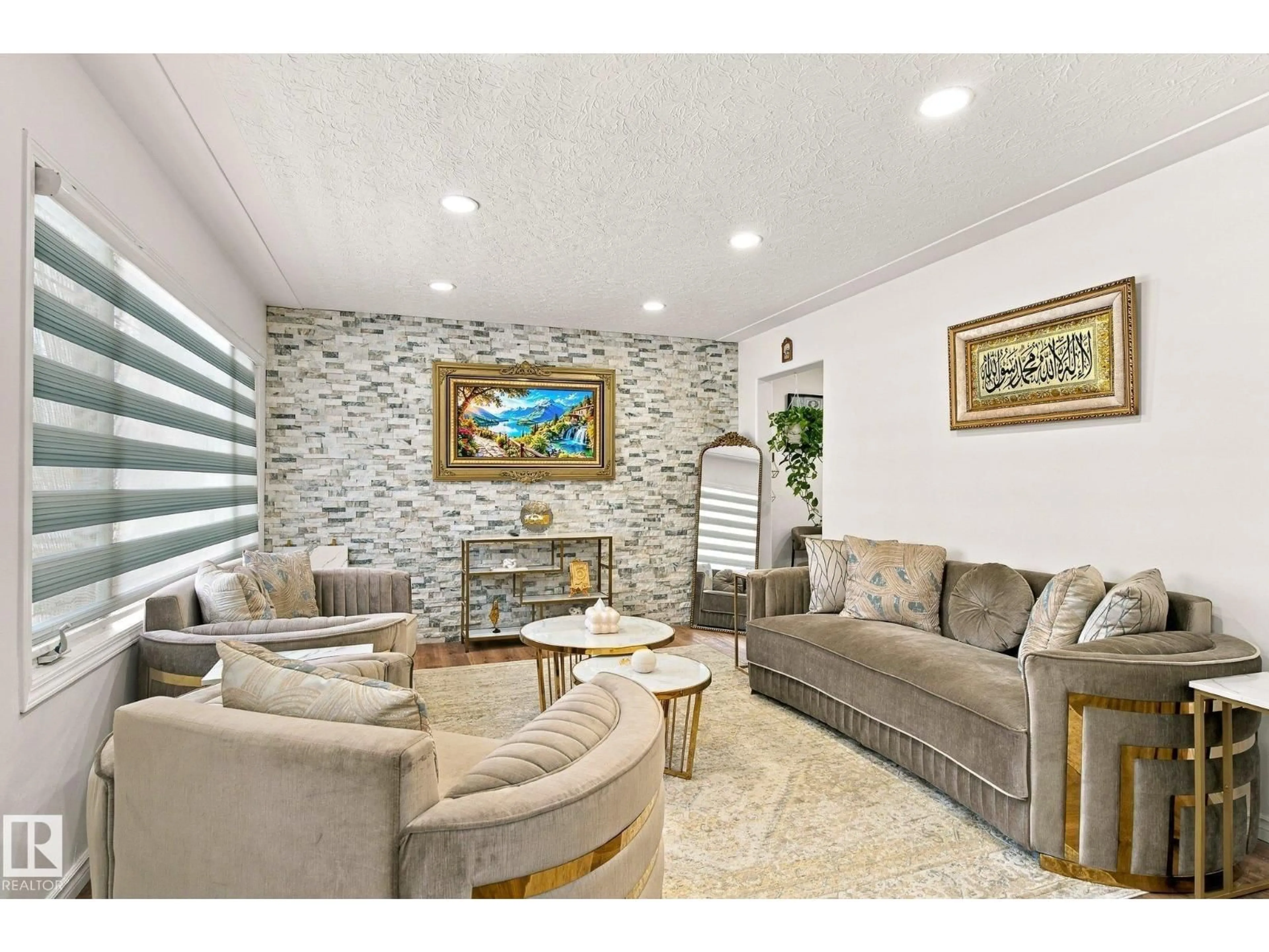 Living room with furniture, unknown for 11203 136 AV, Edmonton Alberta T5E1W9