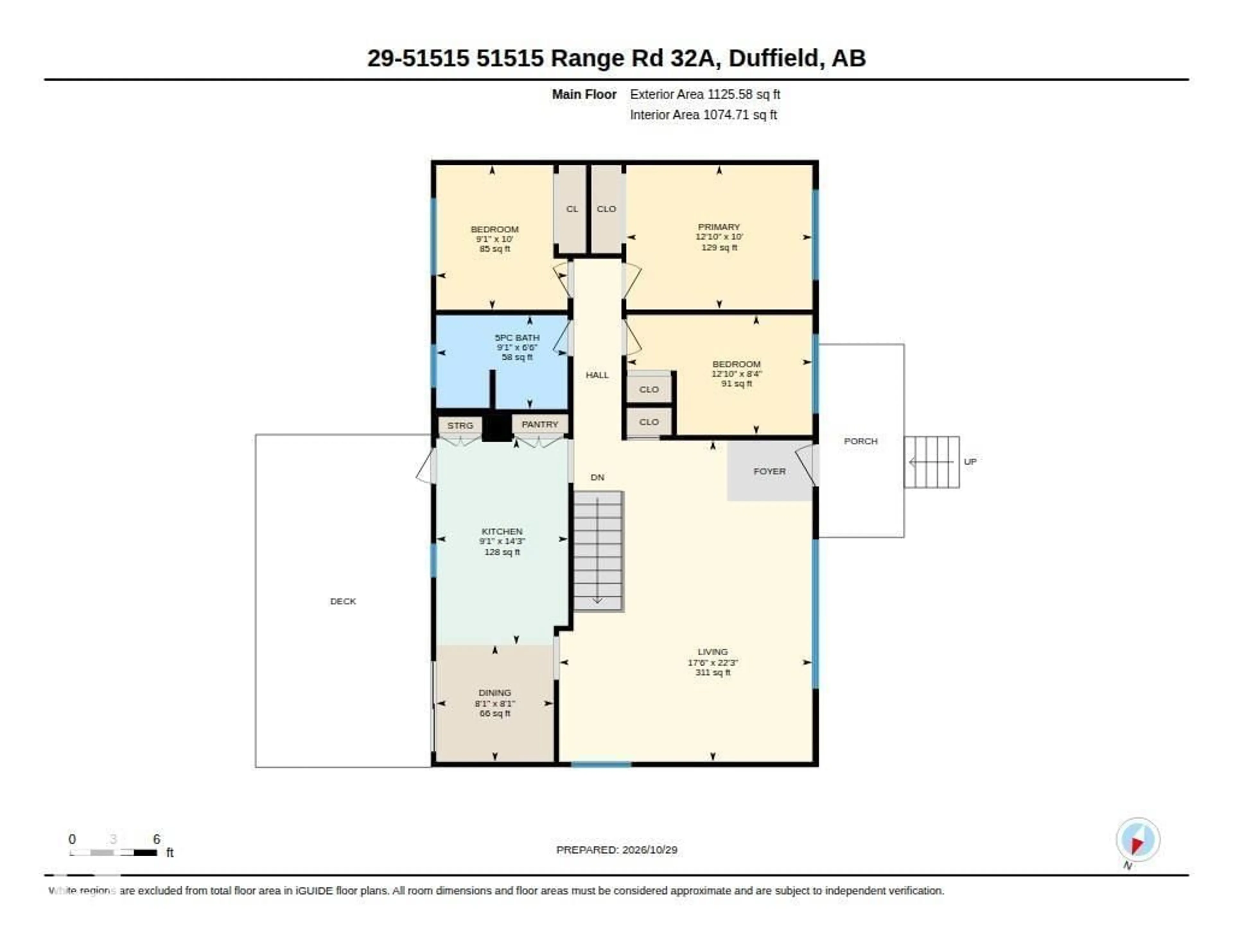 Floor plan for 29-51515 RGE RD 32A, Rural Parkland County Alberta T0E0N0