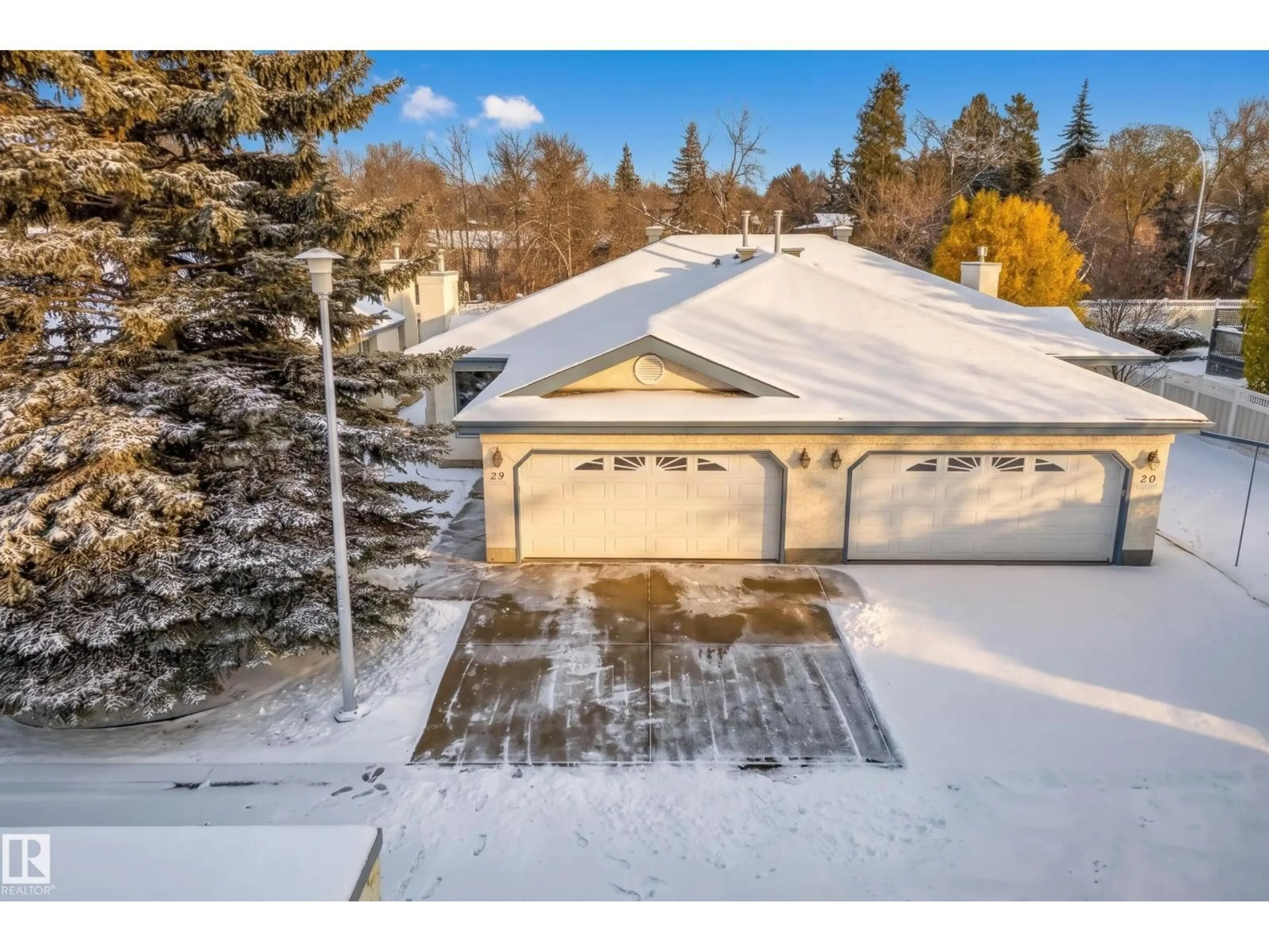 A pic from outside/outdoor area/front of a property/back of a property/a pic from drone, street for 85 - 29 GERVAIS RD, St. Albert Alberta T8N6H5