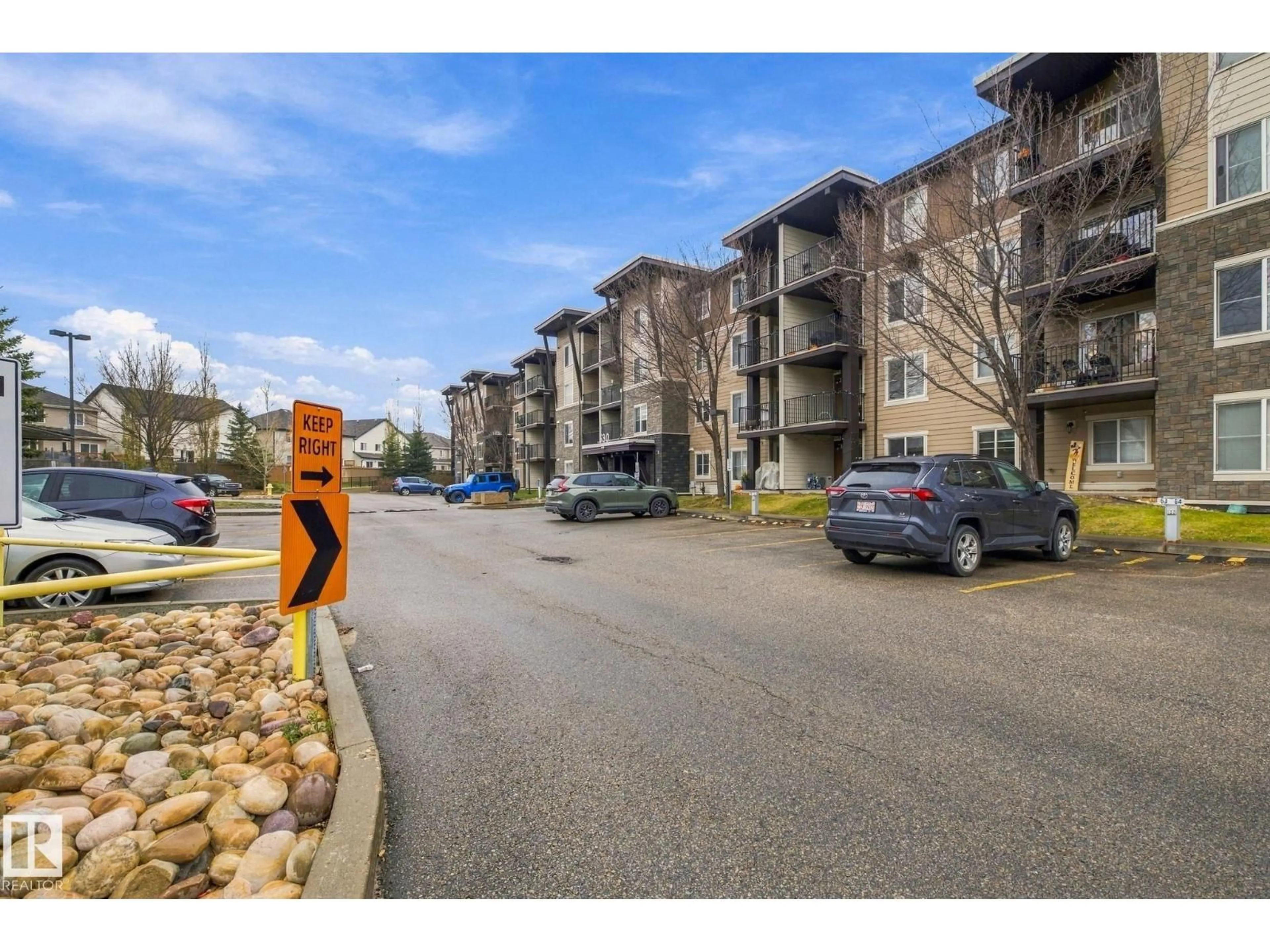 A pic from outside/outdoor area/front of a property/back of a property/a pic from drone, street for 218 WATT BV, Edmonton Alberta T6X1P7