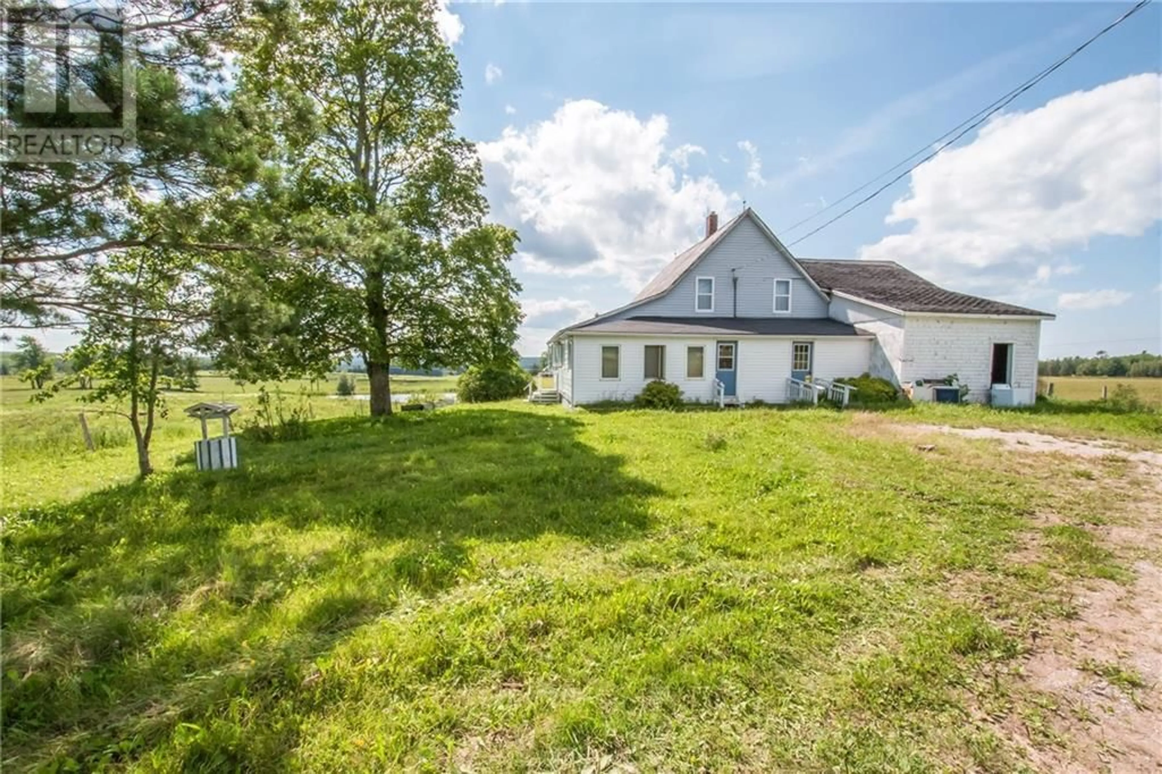 A pic from outside/outdoor area/front of a property/back of a property/a pic from drone, water/lake/river/ocean view for 229 HICKS SETTLEMENT ROAD, Hicks Settlement New Brunswick E4Z5B6