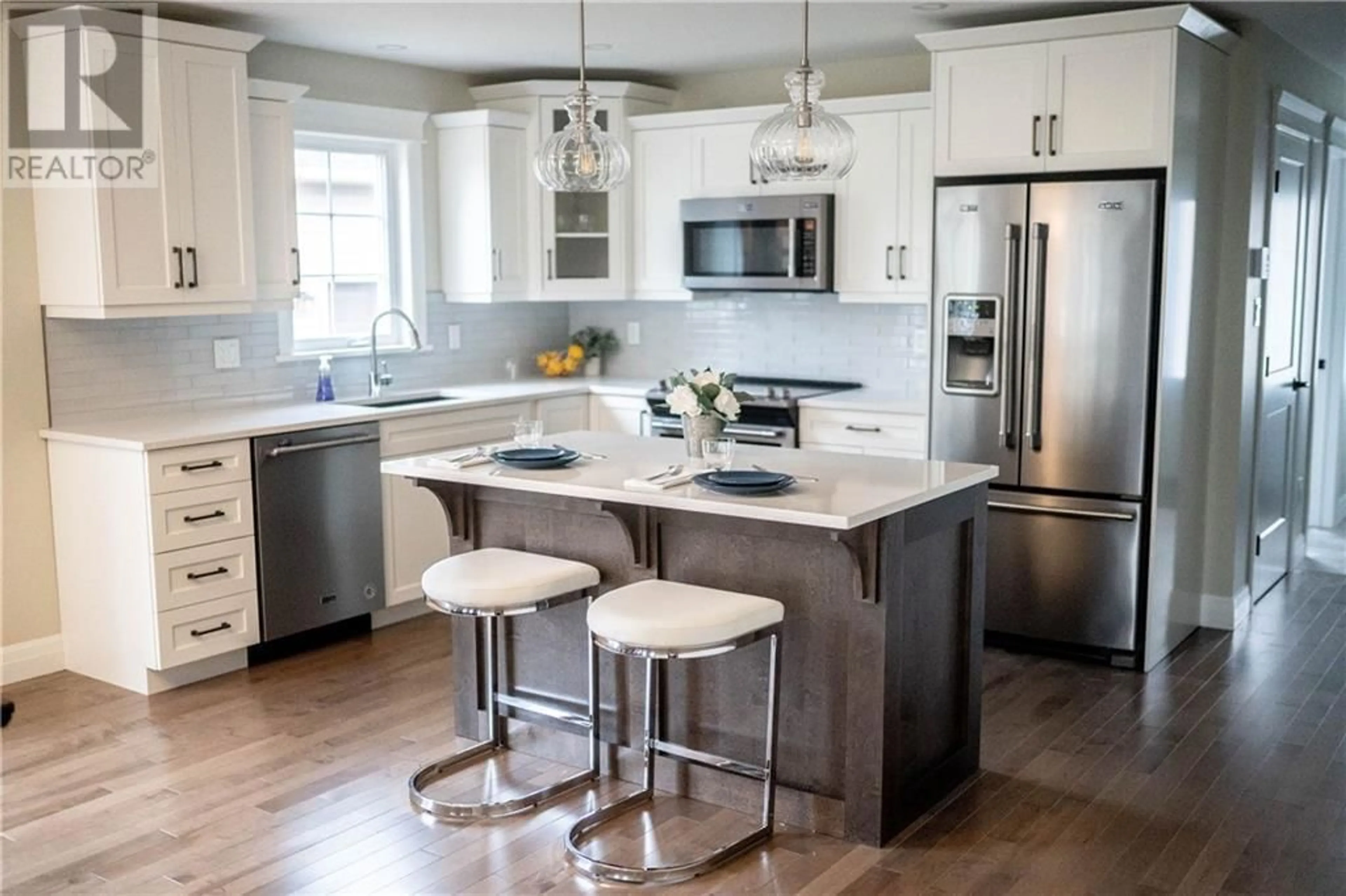 Contemporary kitchen, unknown for 97 ROSEBANK CRESCENT, Riverview New Brunswick E1B0R5