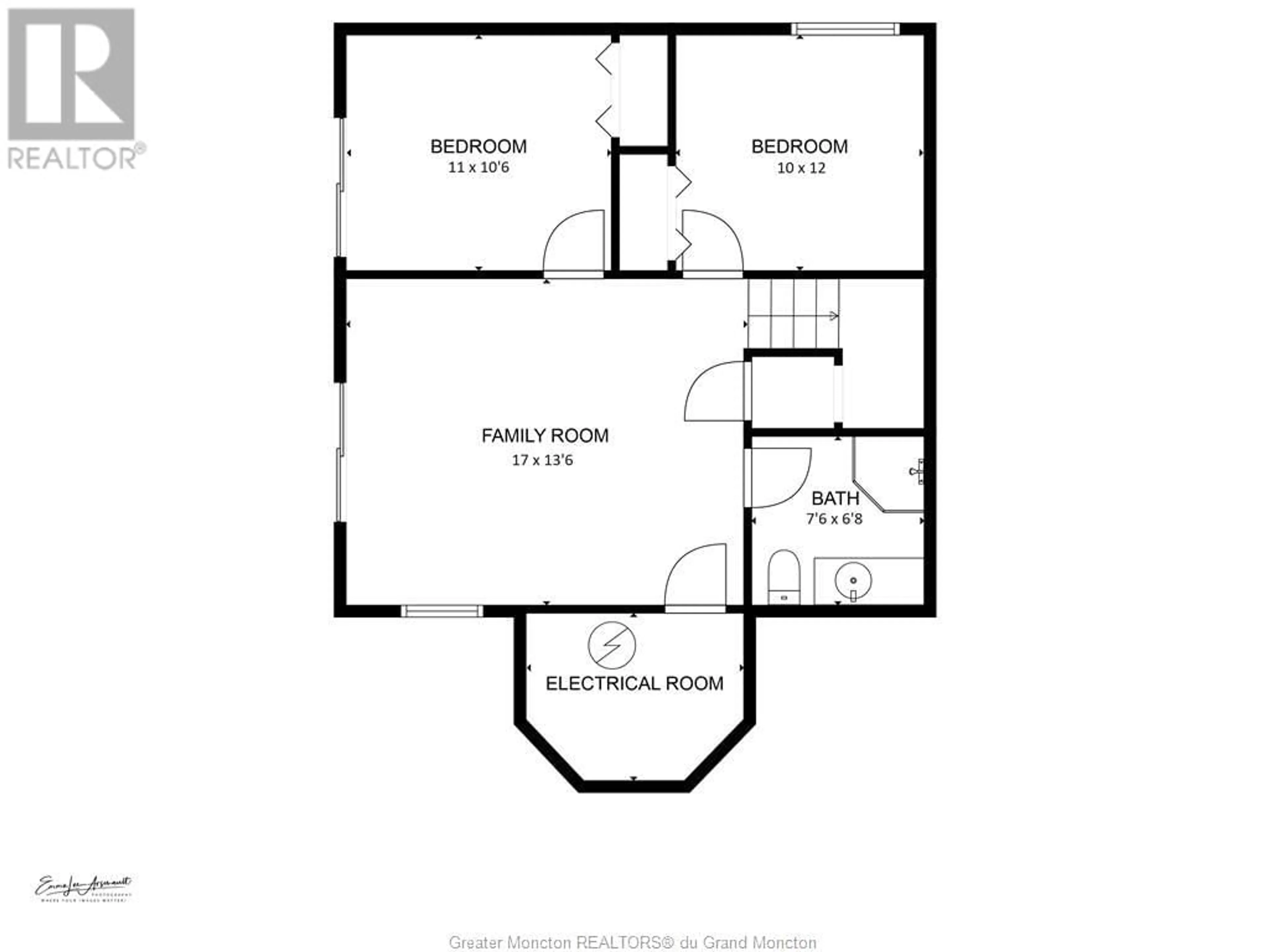 Floor plan for 18 Denis Street, Bouctouche New Brunswick E4S3A9