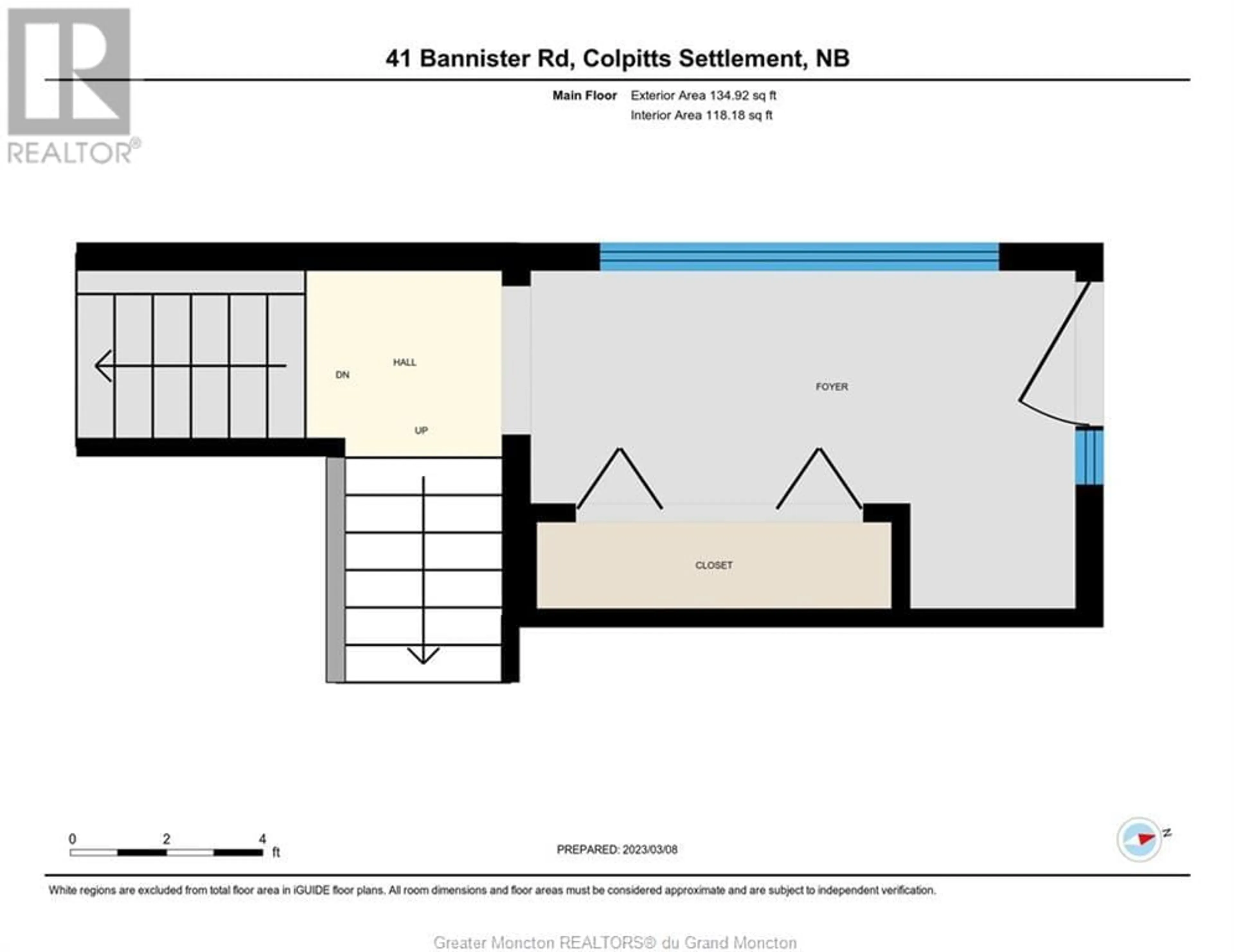 Floor plan for 41 Bannister RD, Colpitts Settlement New Brunswick E4J1A3