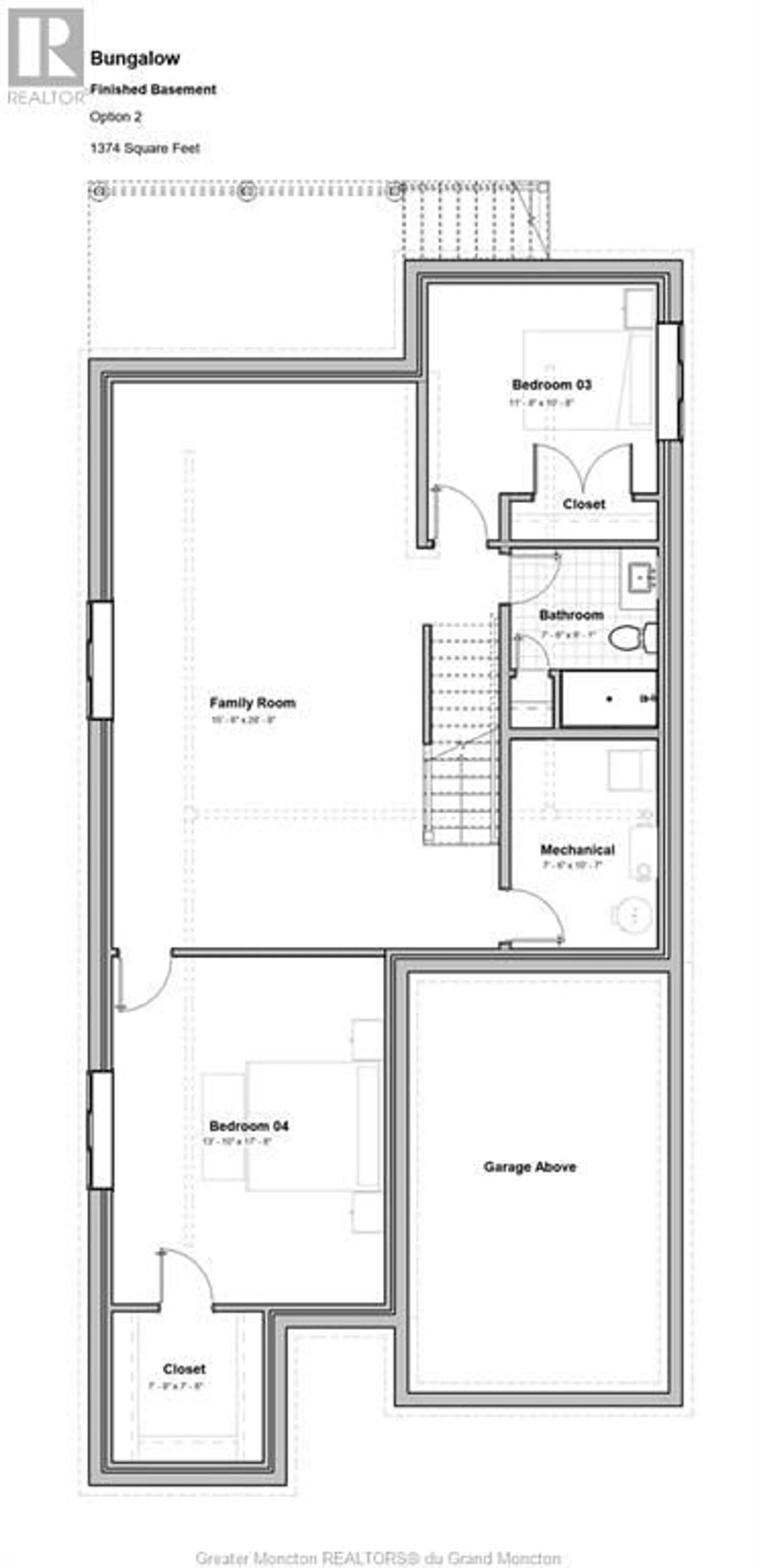 Floor plan for 221 Dickey Boulevard, Riverview New Brunswick E1B0T6