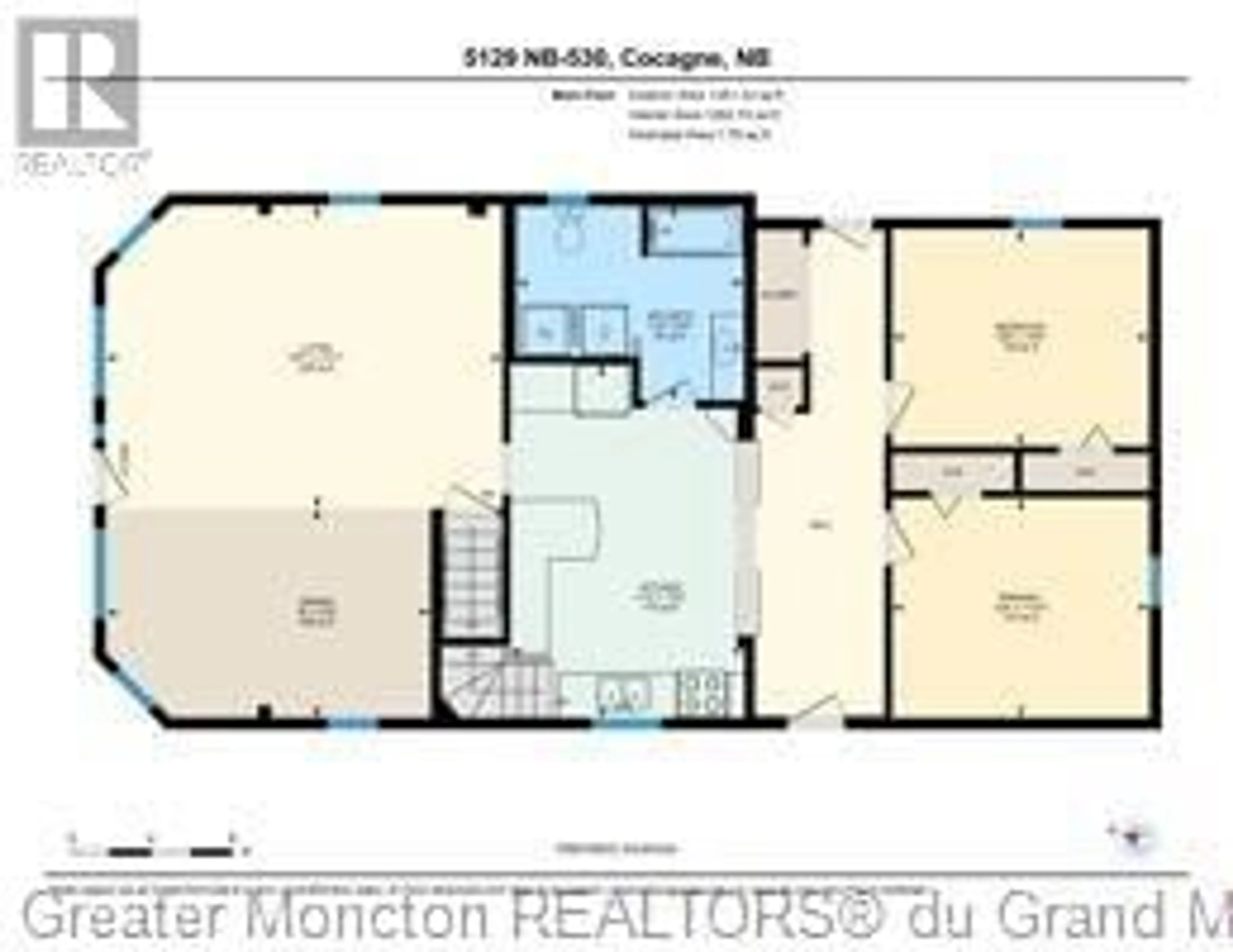 Floor plan for 5129 Route 530, Cocagne New Brunswick E4R3B2