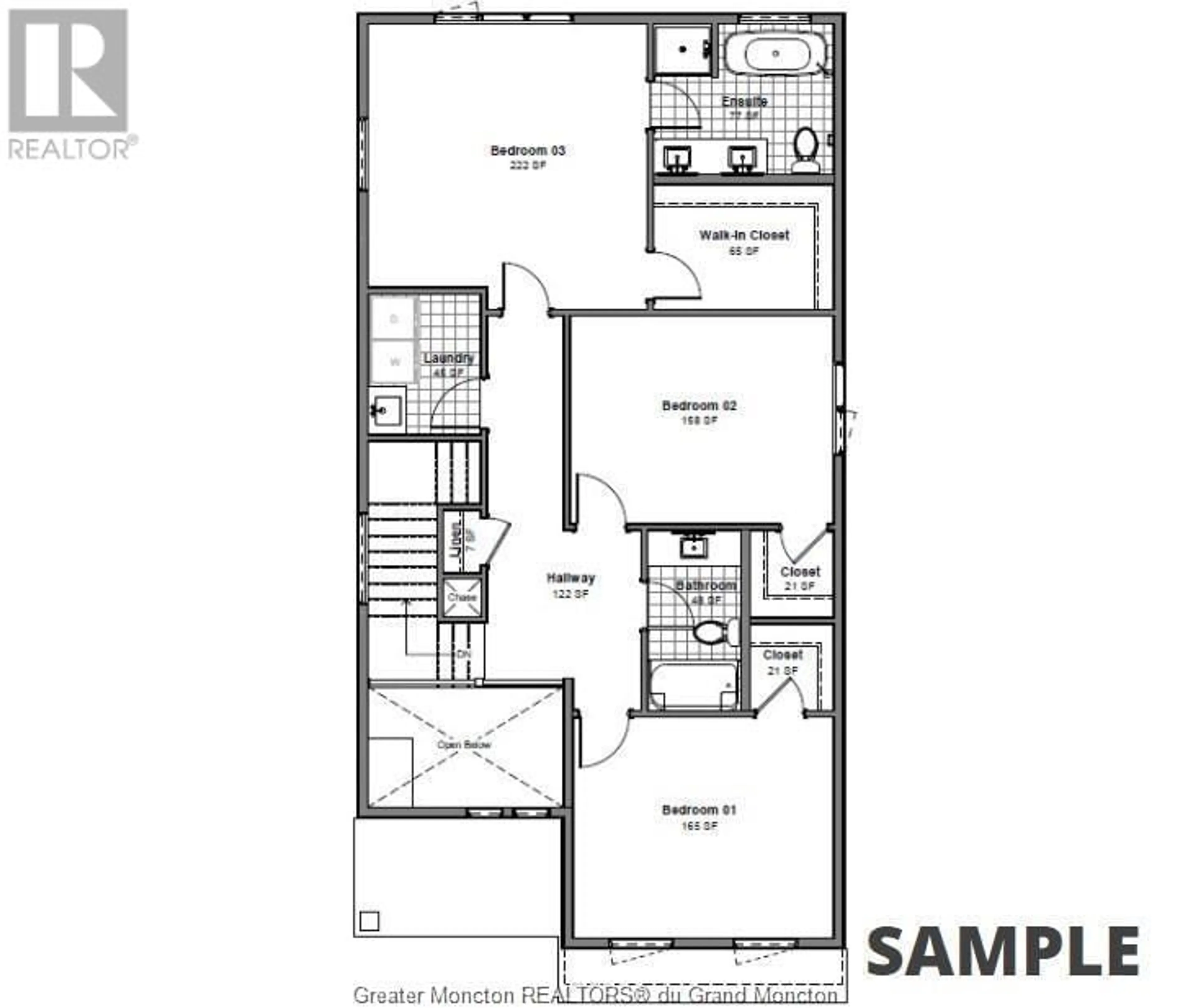 Floor plan for 217 Dickey Boulevard, Riverview New Brunswick E1B0V3