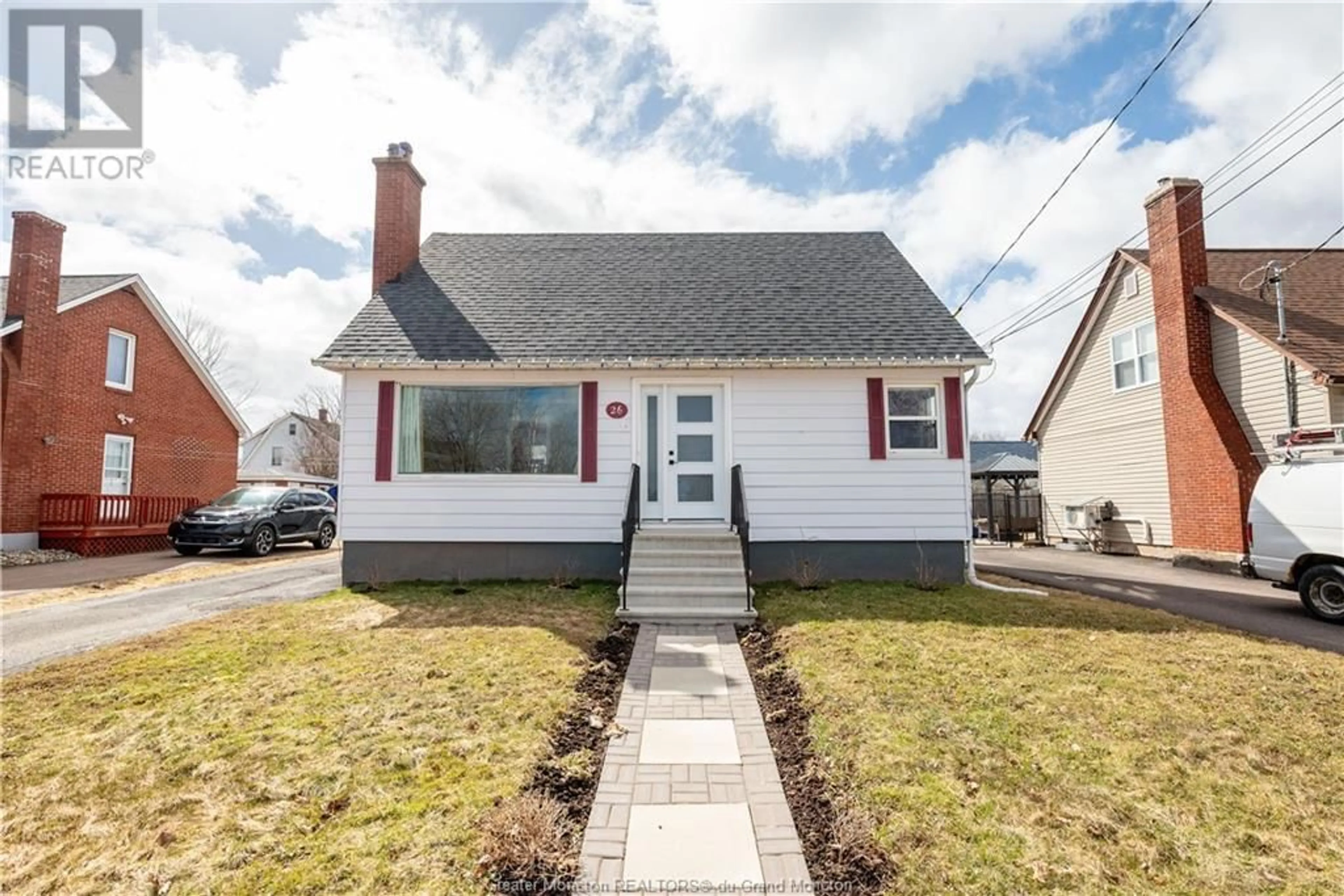 Frontside or backside of a home for 26 Leslie ST, Moncton New Brunswick E1C6M2