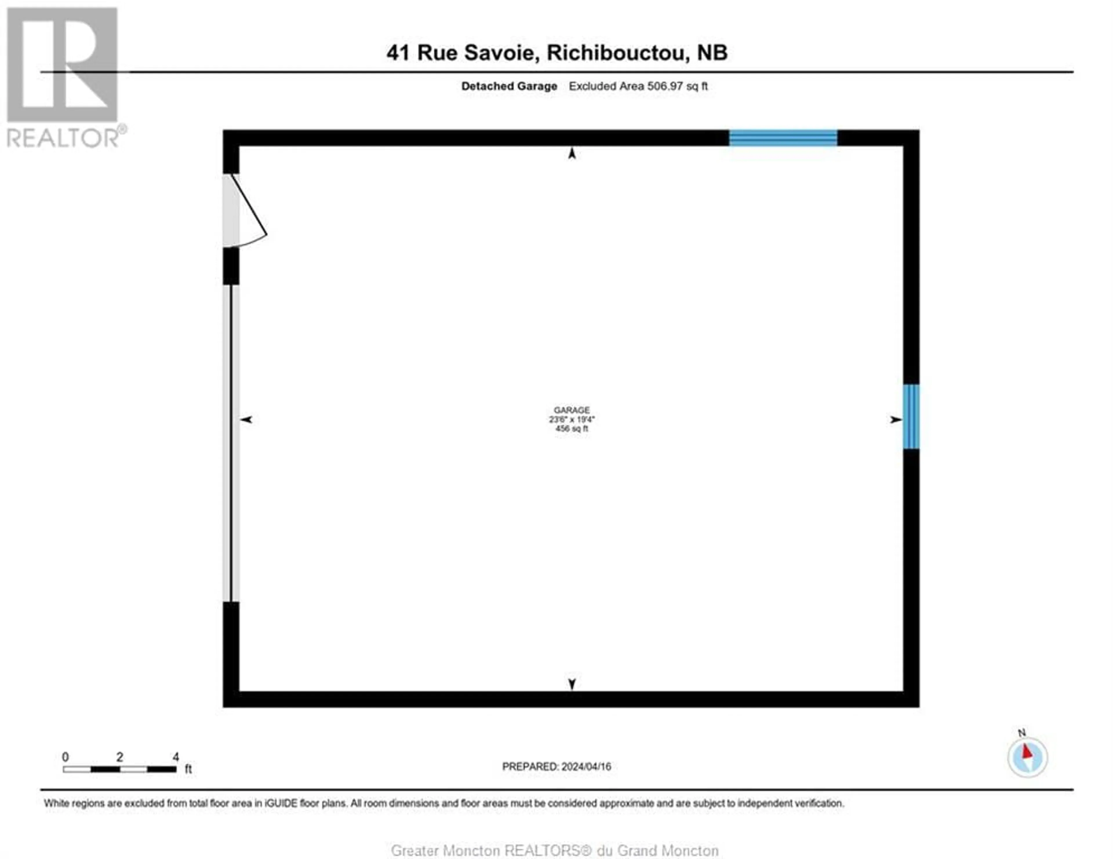 Floor plan for 41 Savoie, Richibucto New Brunswick E4W4J1