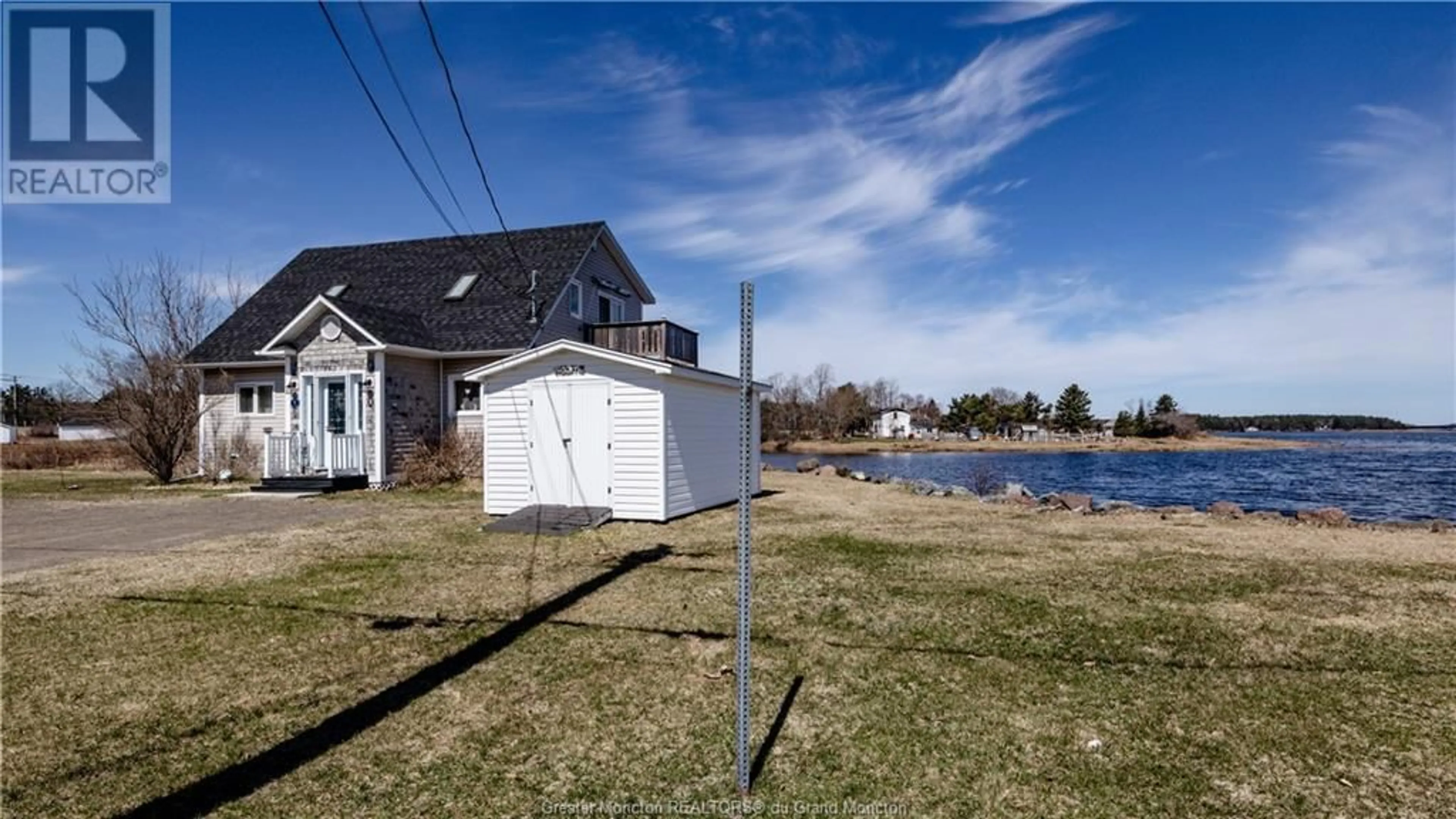 Fenced yard for 9 Water ST, Rexton New Brunswick E4W2G2