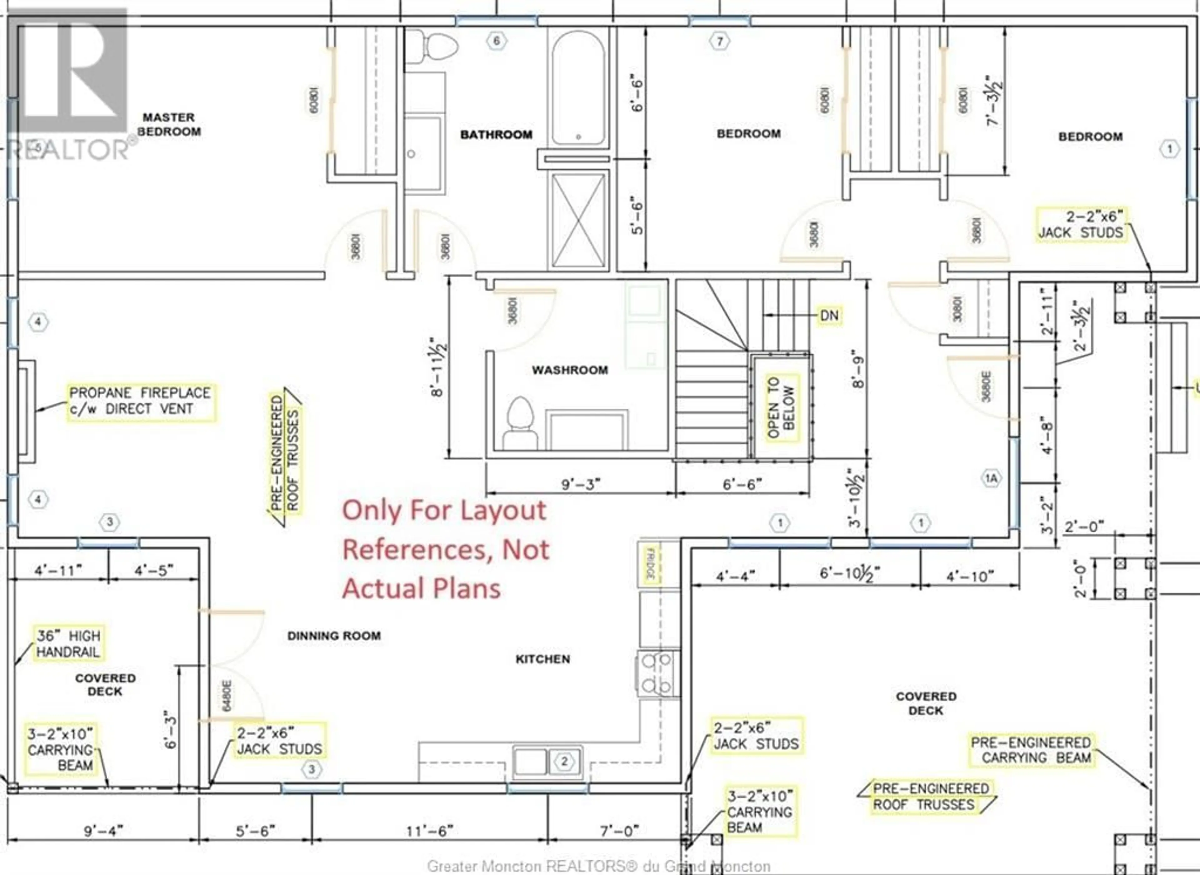 Floor plan for 24 Briar Rose DR, Ammon New Brunswick E1G0Y8