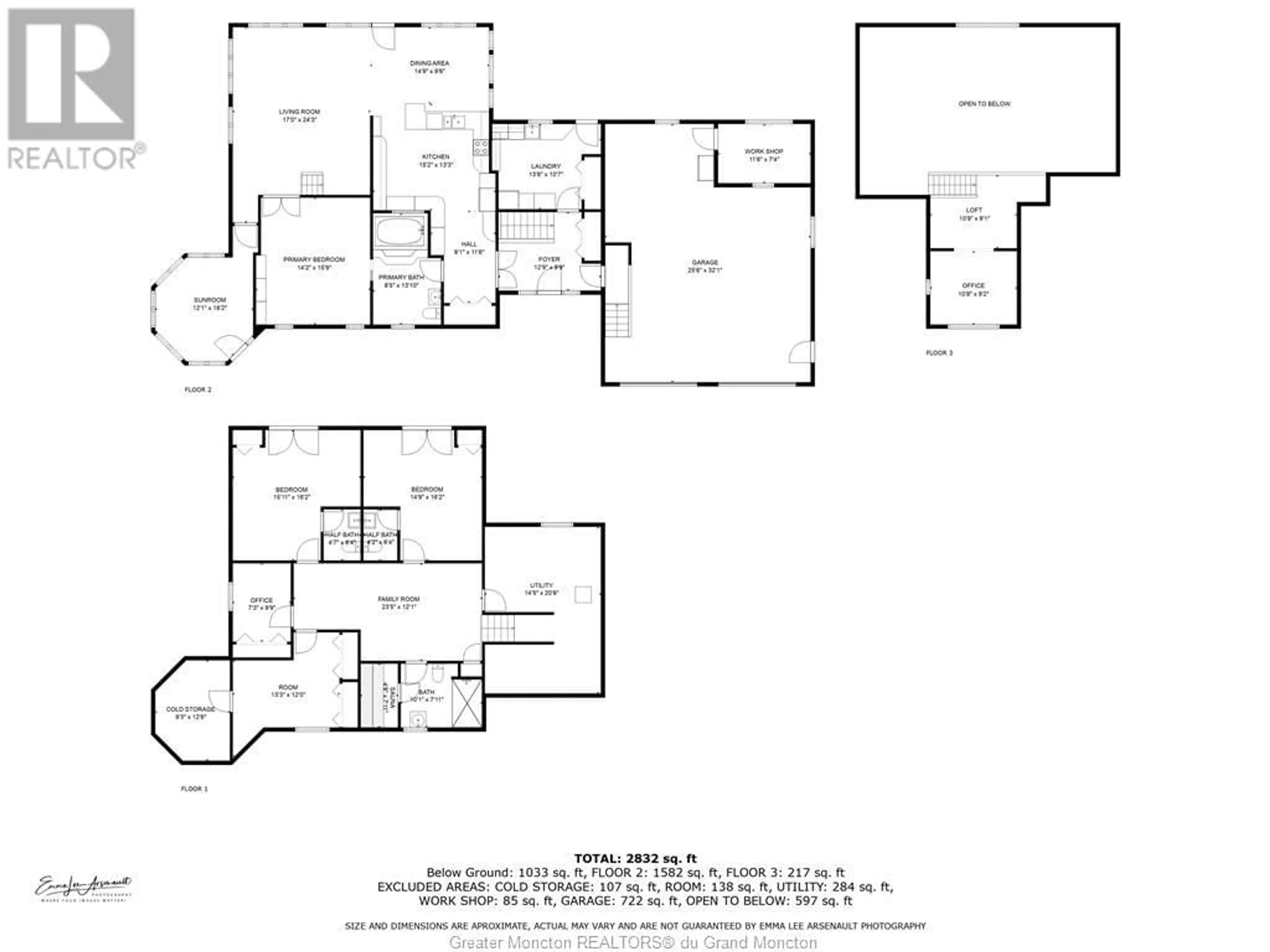 Floor plan for 50 N Robichaud, Aldouane New Brunswick E4W5G5