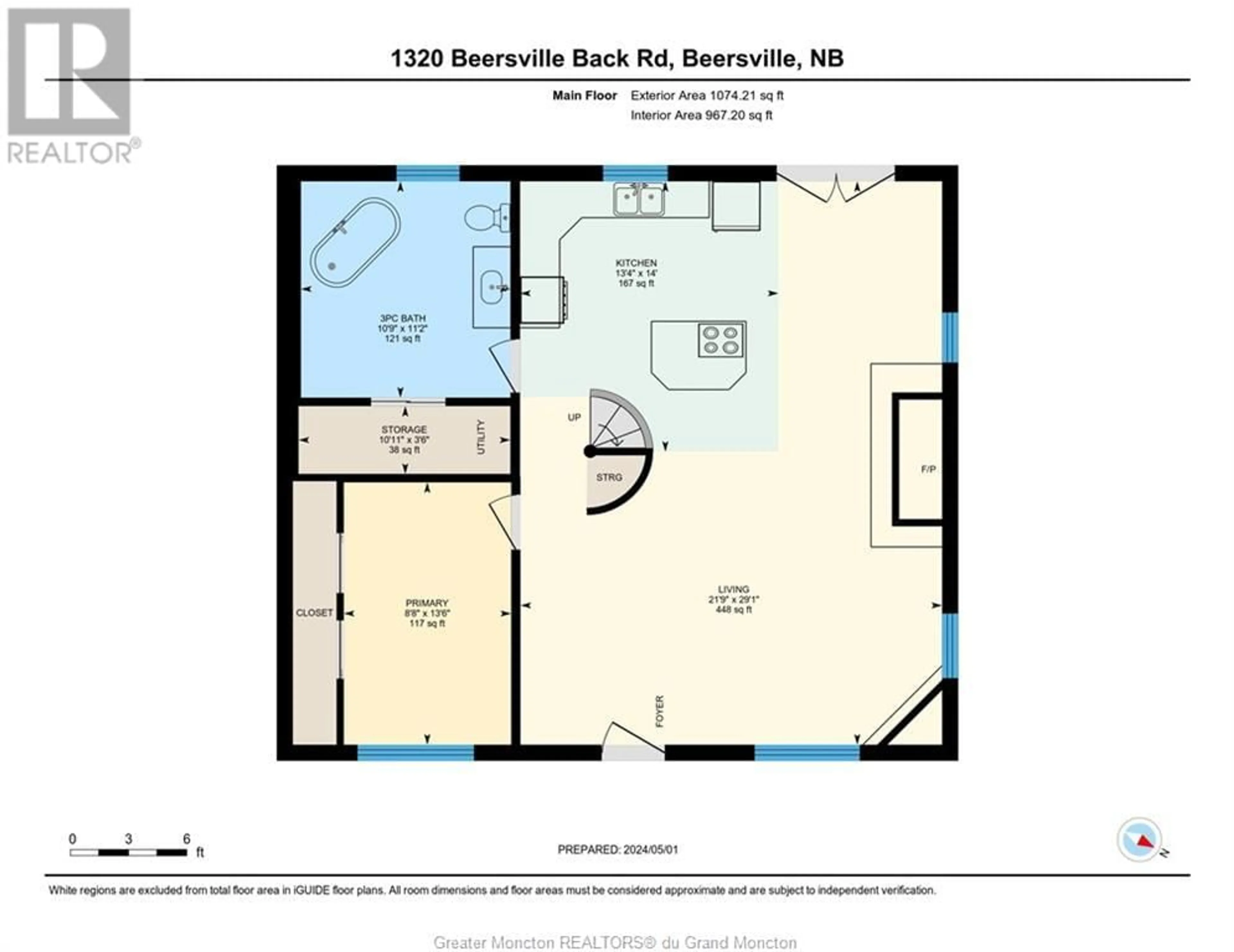 Floor plan for 1320 Beersville Back RD, Beersville New Brunswick E4T2N4