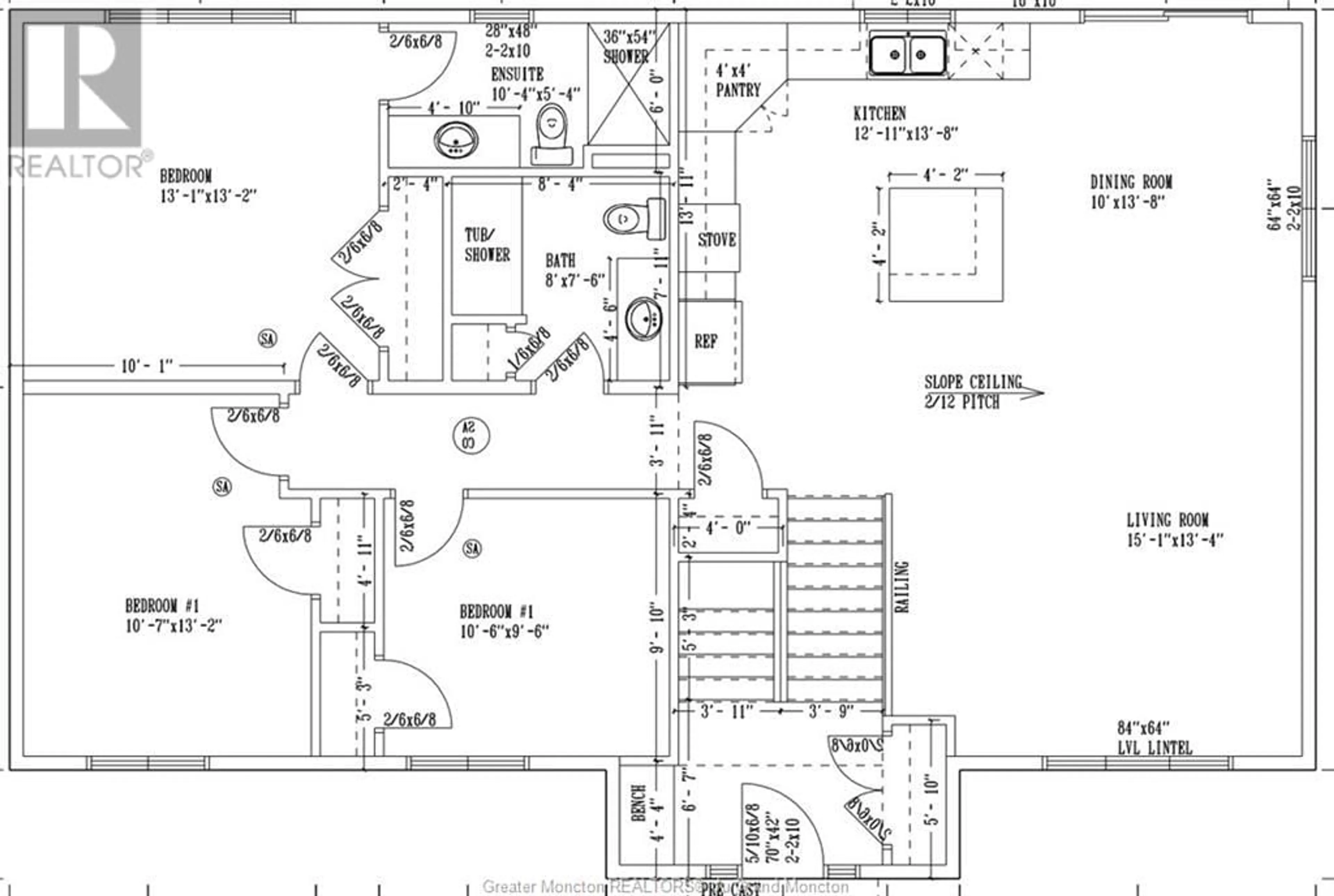 Floor plan for 10 ORIN, Riverview New Brunswick E1B3X5