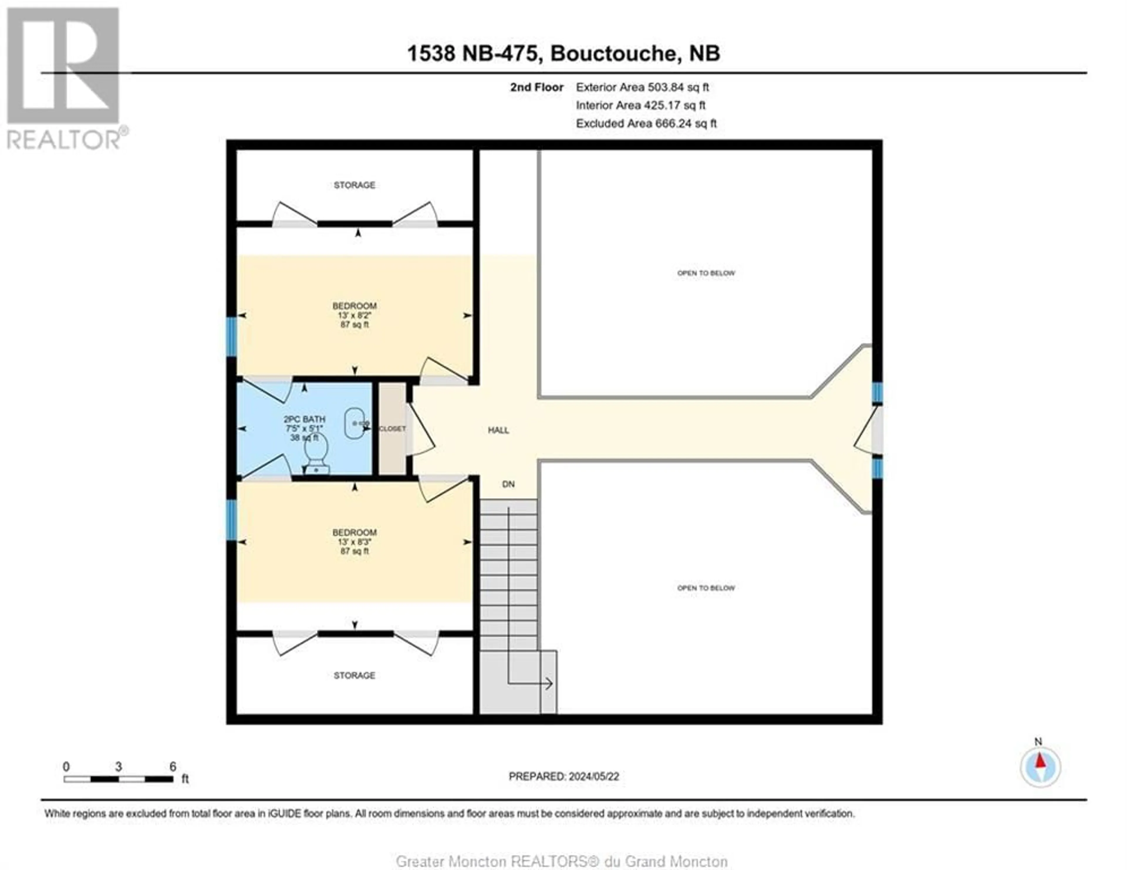 Floor plan for 1538 Route 475, Bouctouche Bay New Brunswick E4S4R2