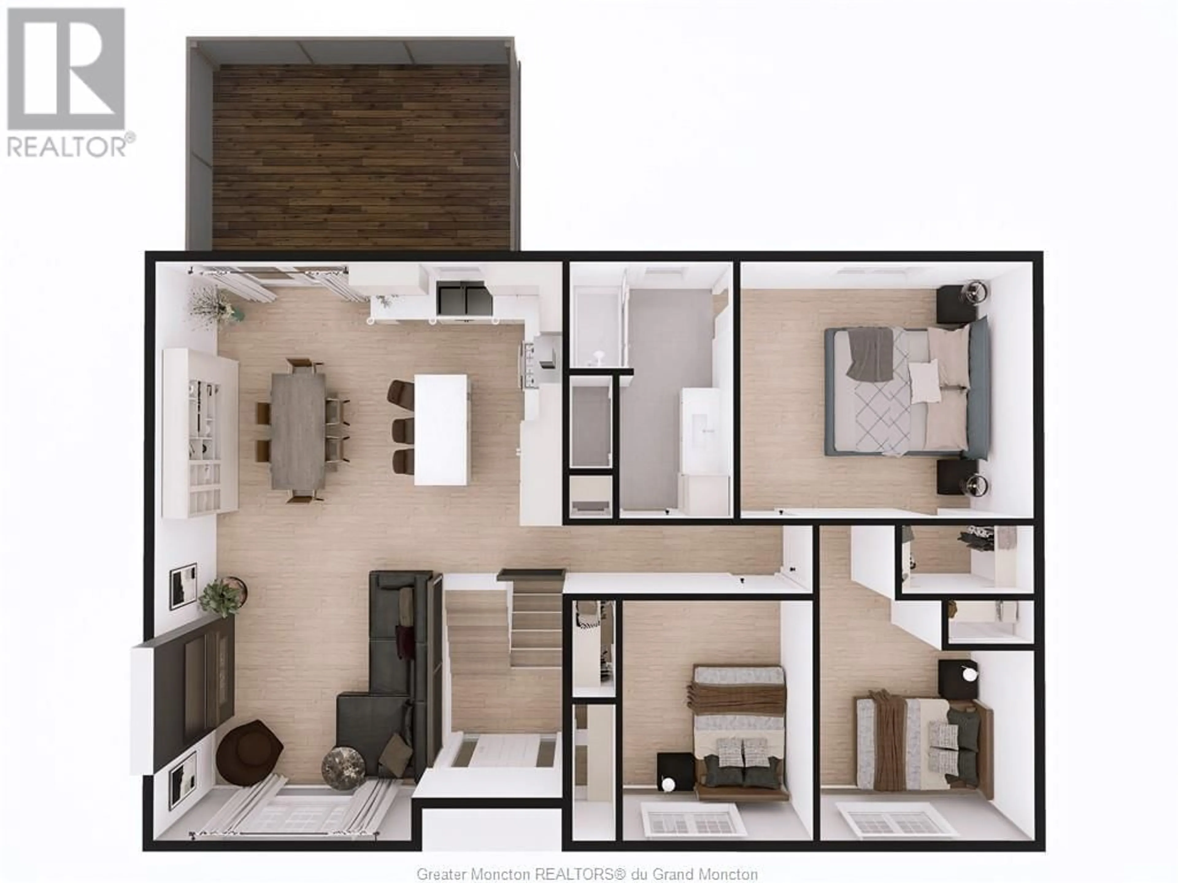 Floor plan for 17 Robert, Shediac New Brunswick E4P0R2