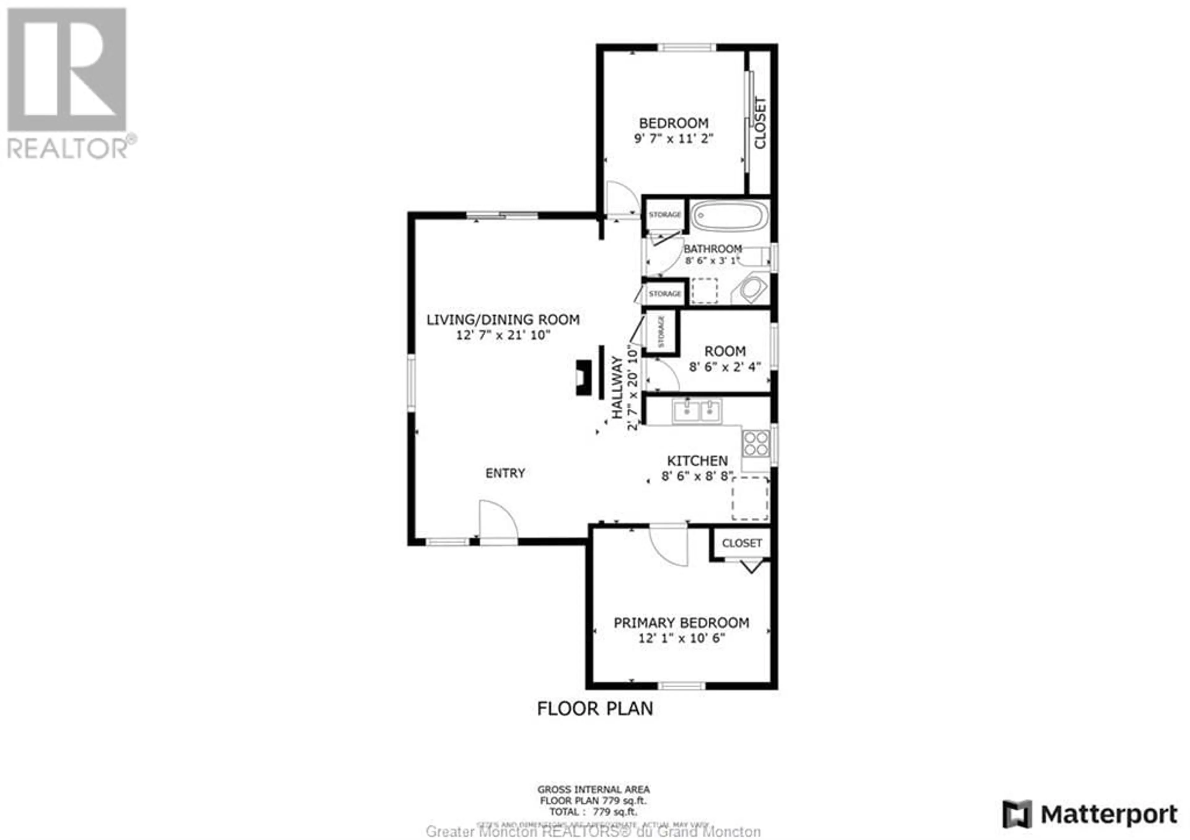 Floor plan for 38 Route 935, Westcock New Brunswick E4L2G9