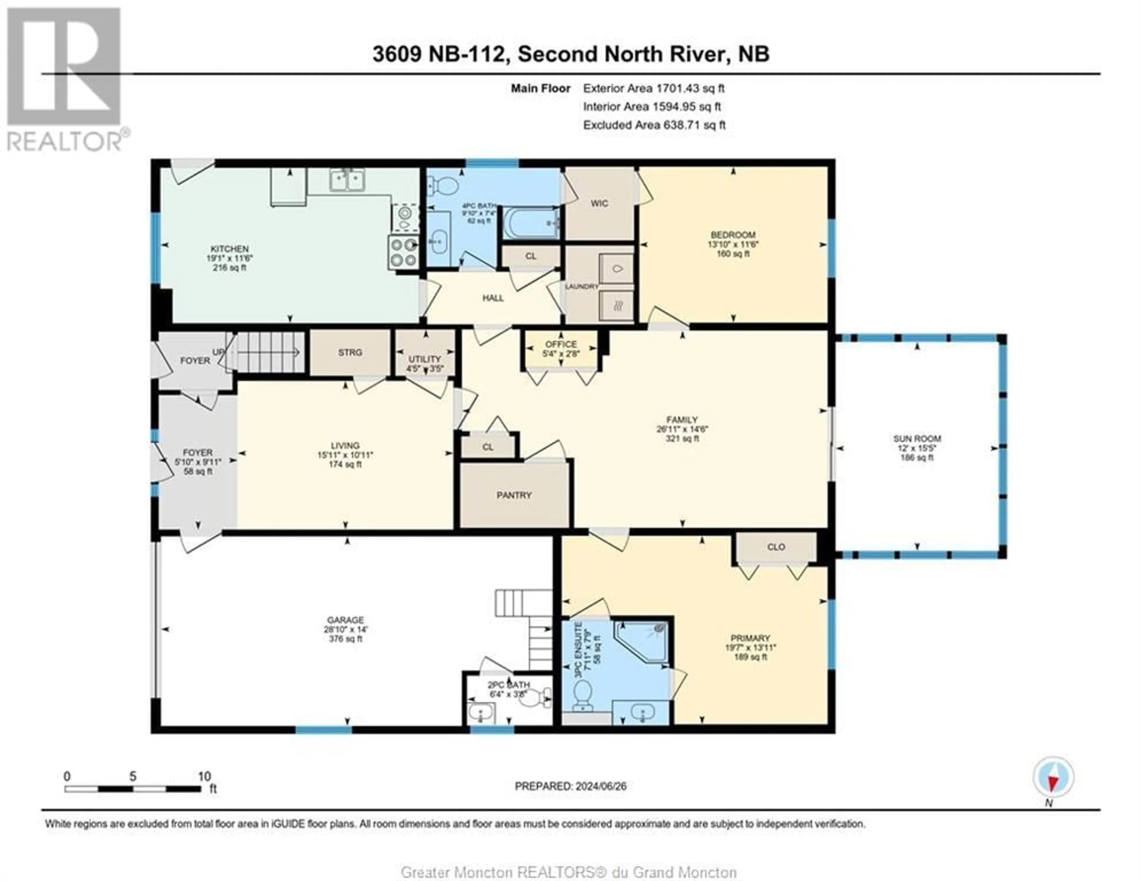 Floor plan for 3609 Route 112, Second North River New Brunswick E4J2V1