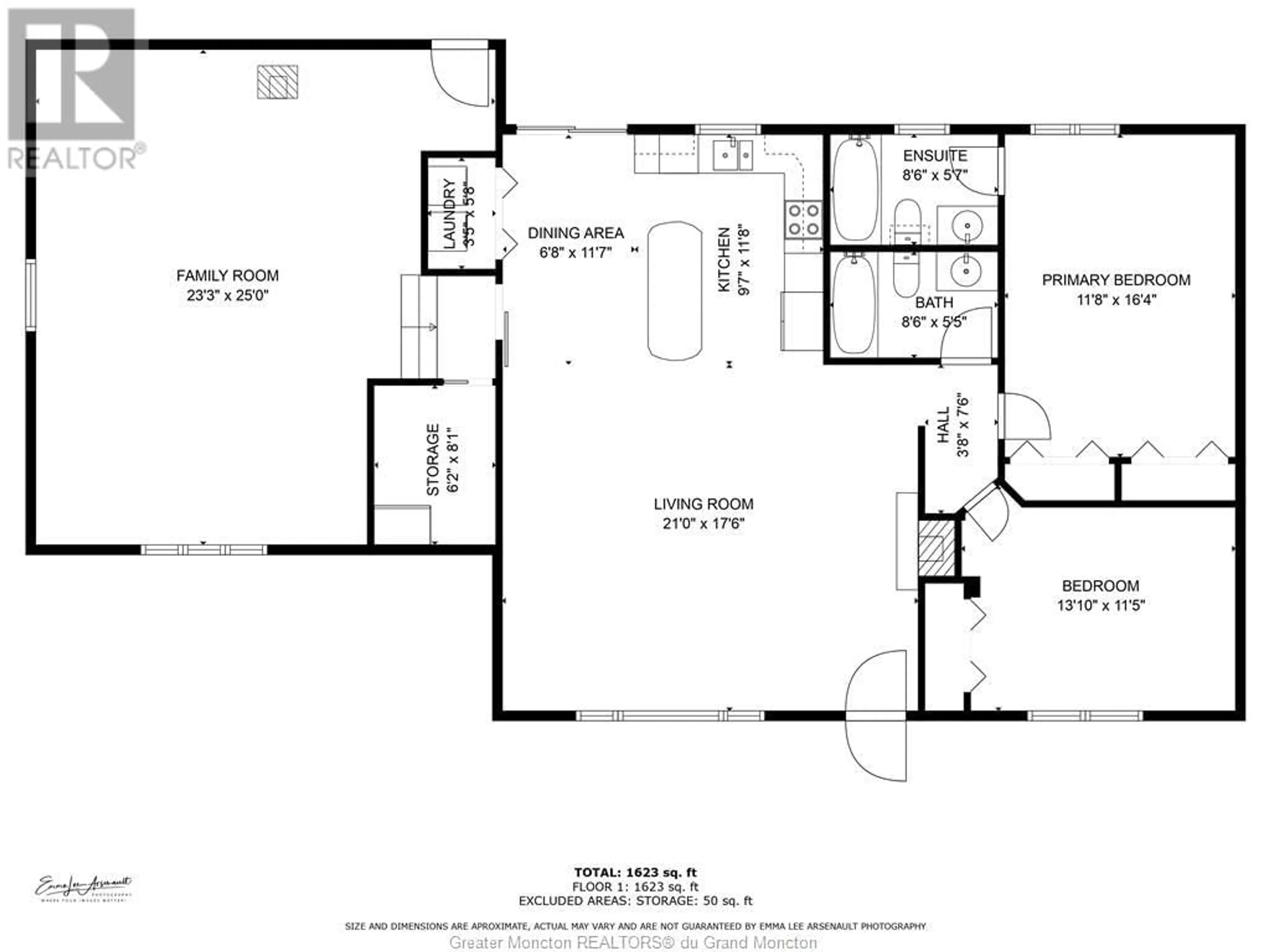 Floor plan for 25 ALROSE LANE, Bouctouche New Brunswick e4a0h3