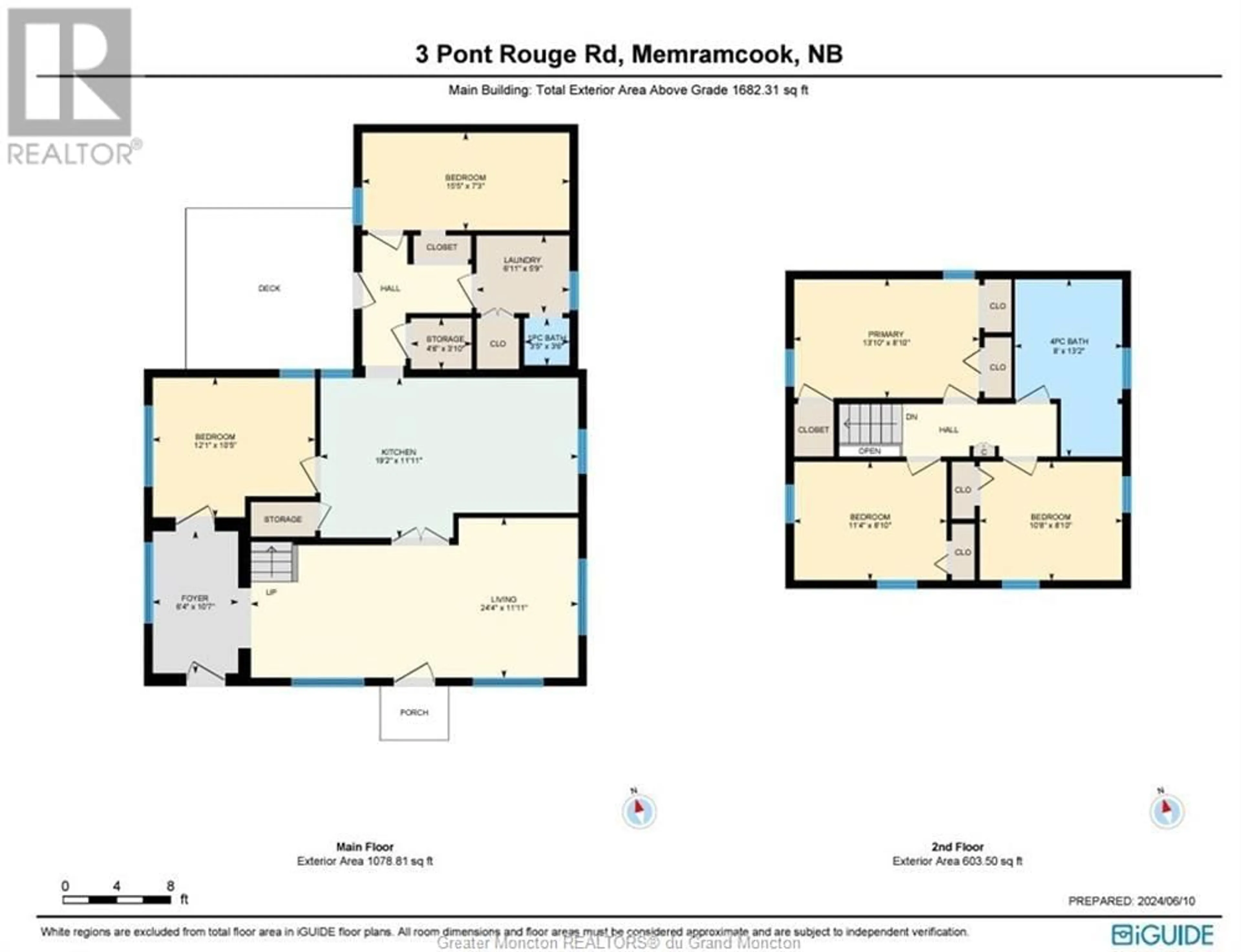 Floor plan for 3 Pont Rouge RD, Memramcook New Brunswick E4K1T3