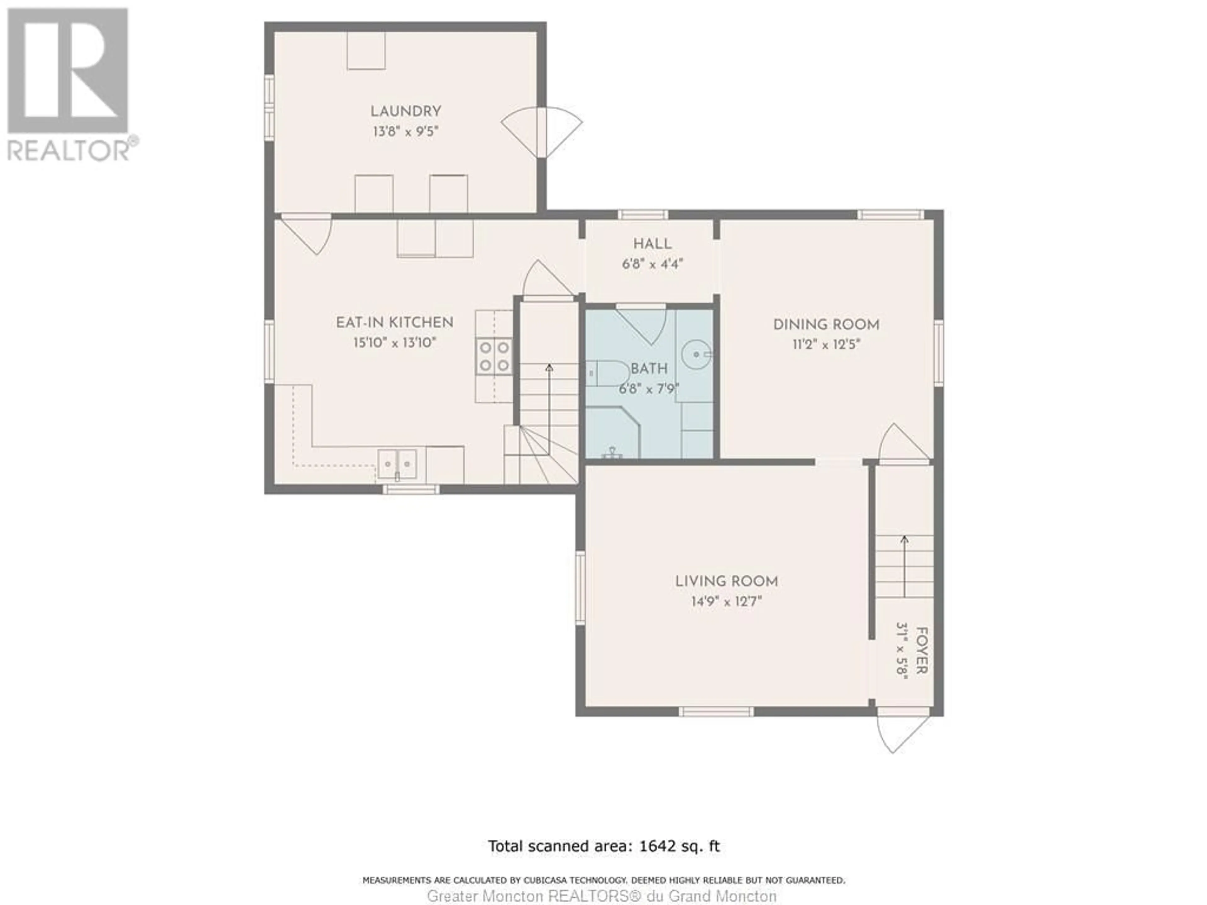 Floor plan for 41 Charlotte ST, Sackville New Brunswick E4L3T2
