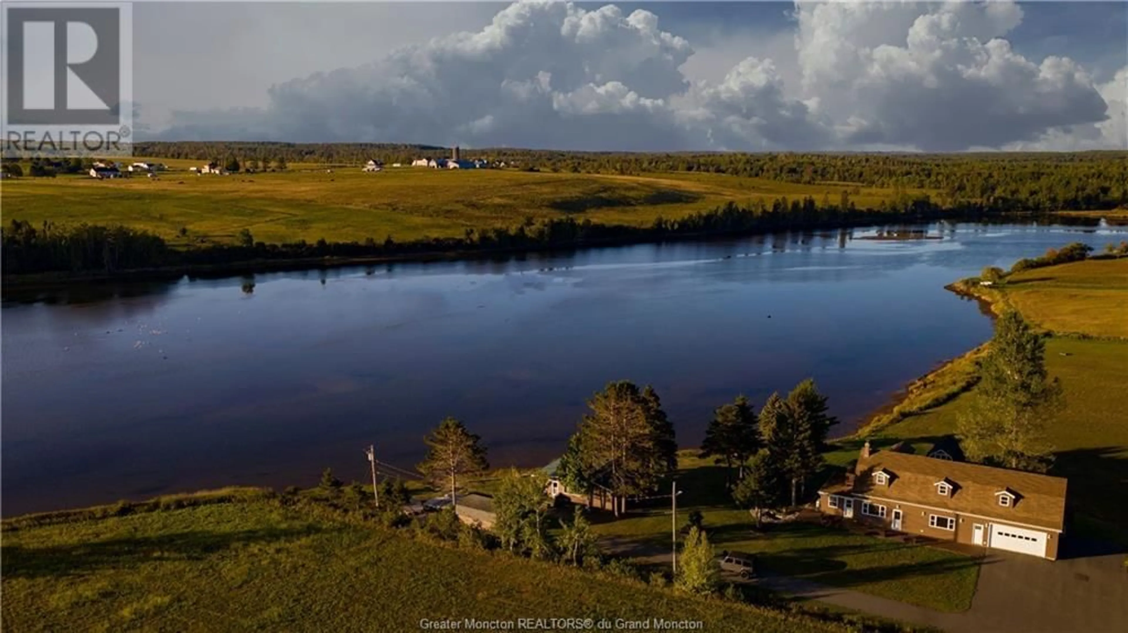 A pic from exterior of the house or condo, the view of lake or river for 2785 Route 515, Sainte-Marie-De-Kent New Brunswick E4S2E7