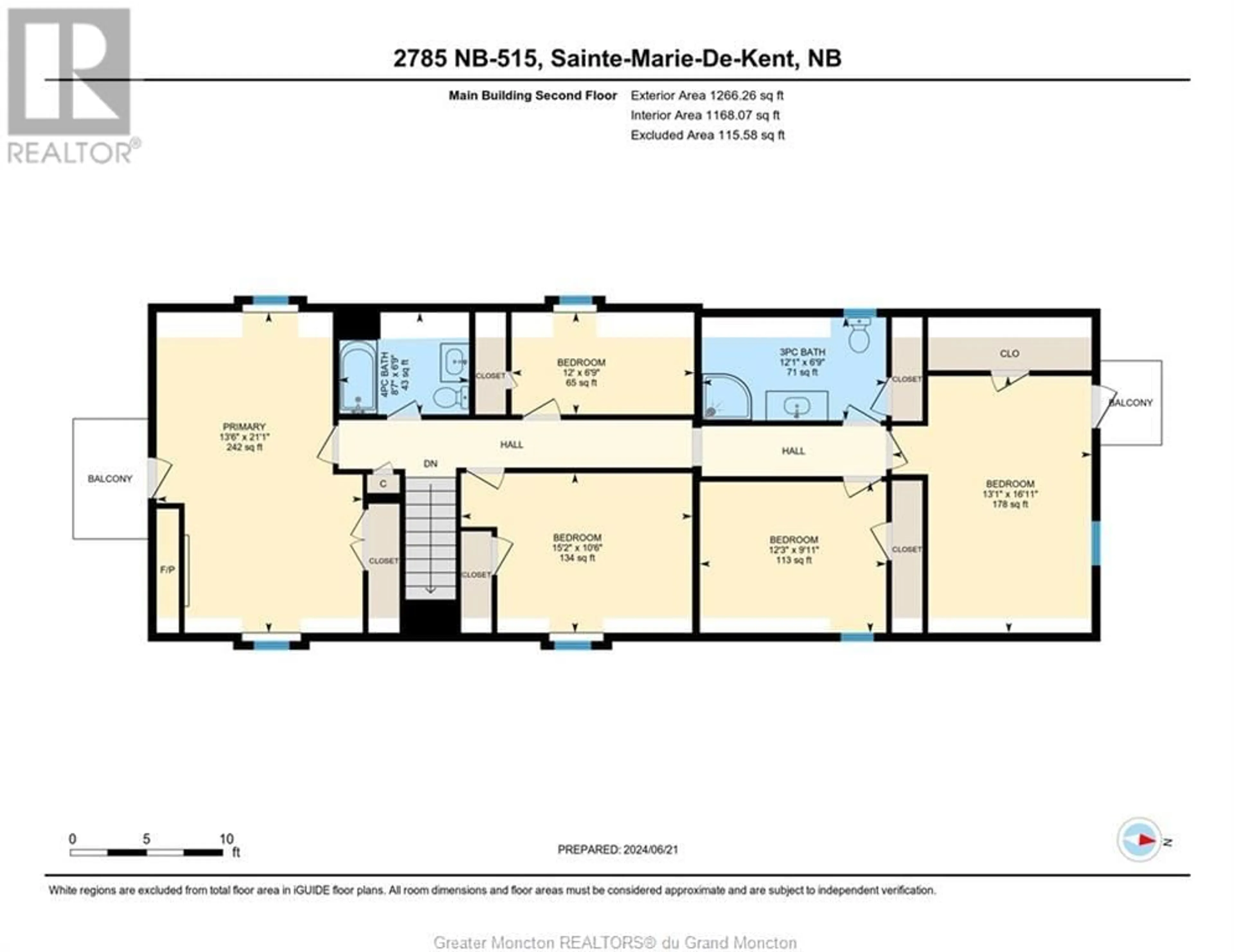 Floor plan for 2785 Route 515, Sainte-Marie-de-Kent New Brunswick E4S2E7