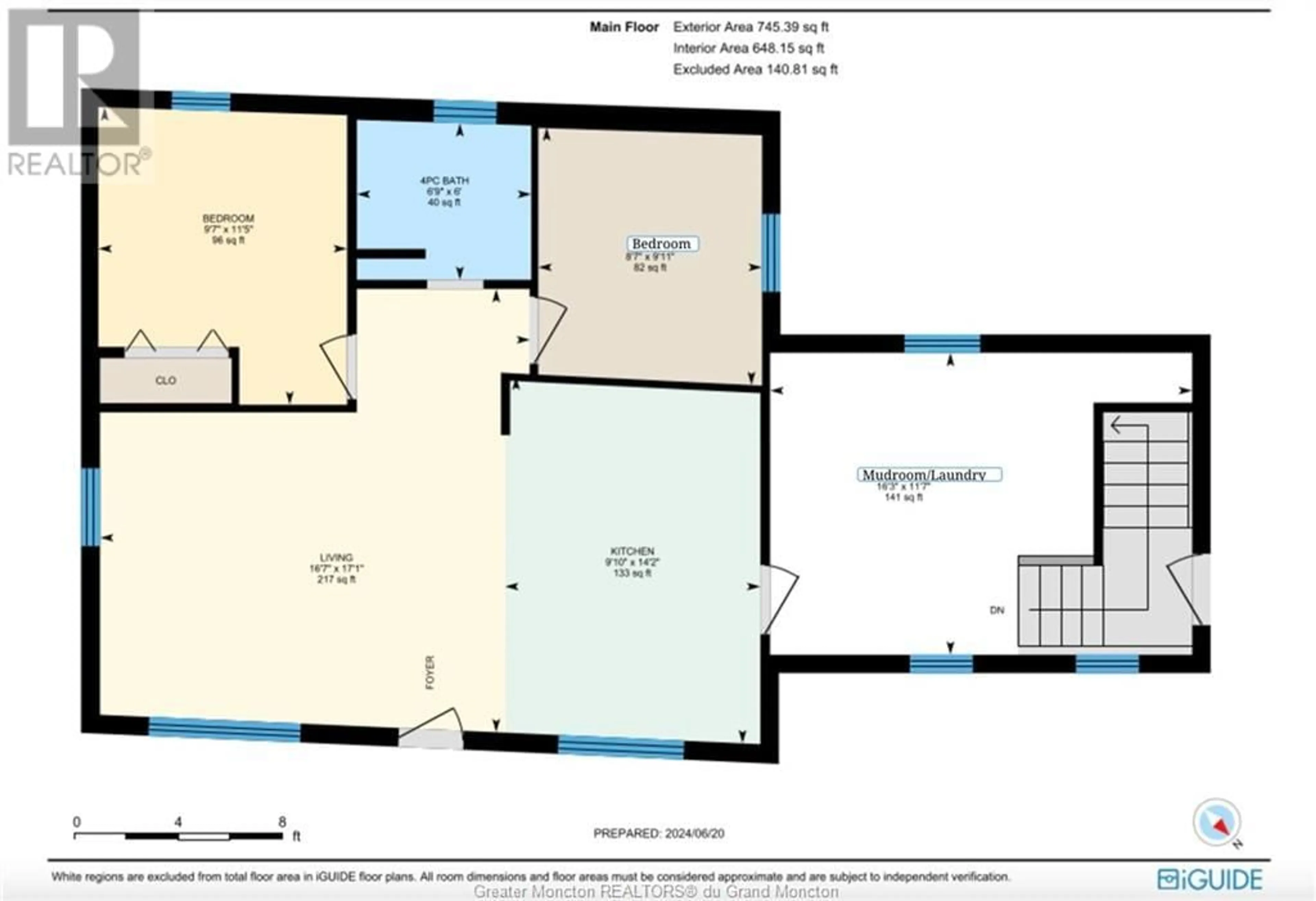 Floor plan for 2819 Route 485, Saint-Paul New Brunswick E4T3K7