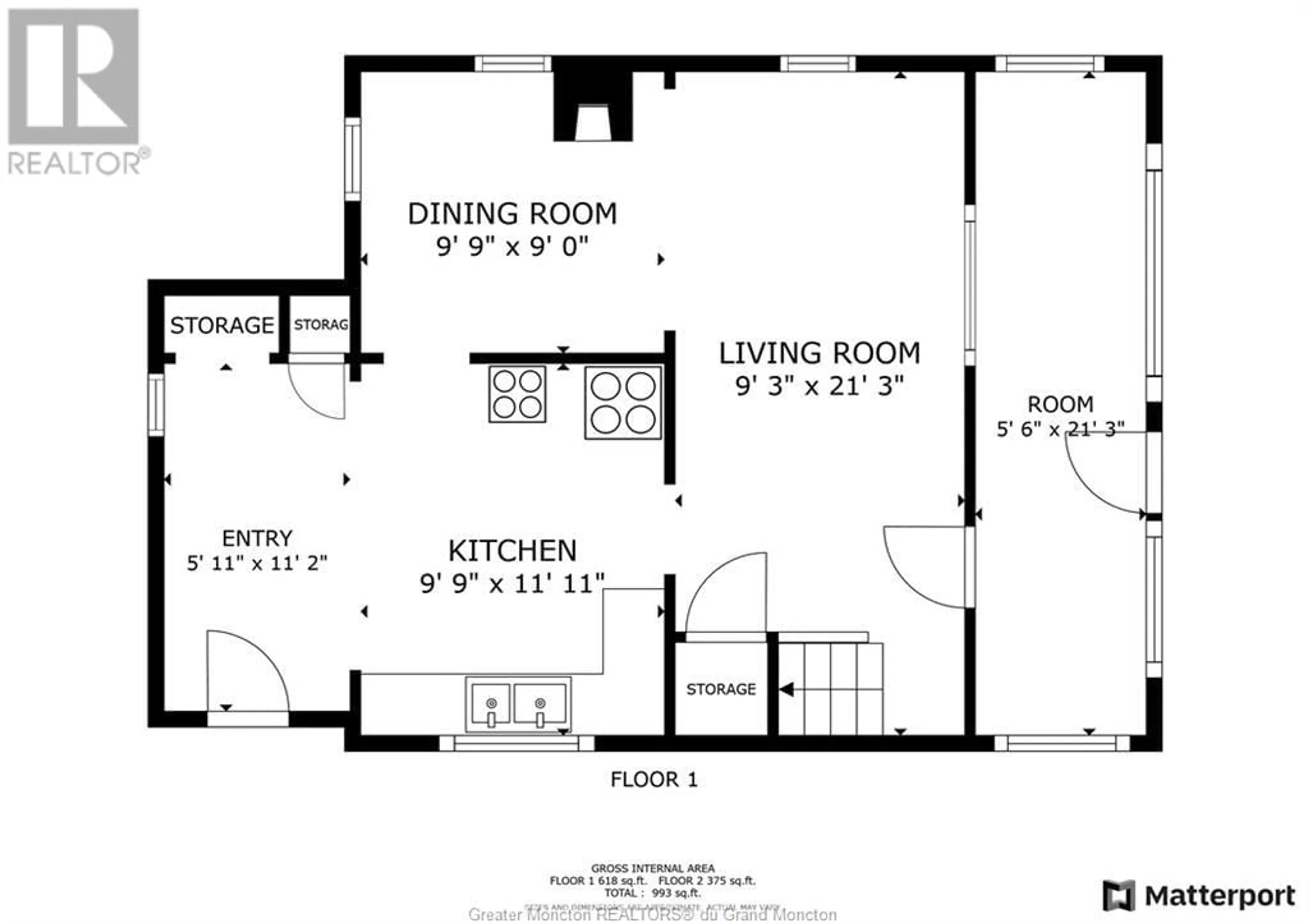 Floor plan for 50 West AVE, Sackville New Brunswick E4L4P1