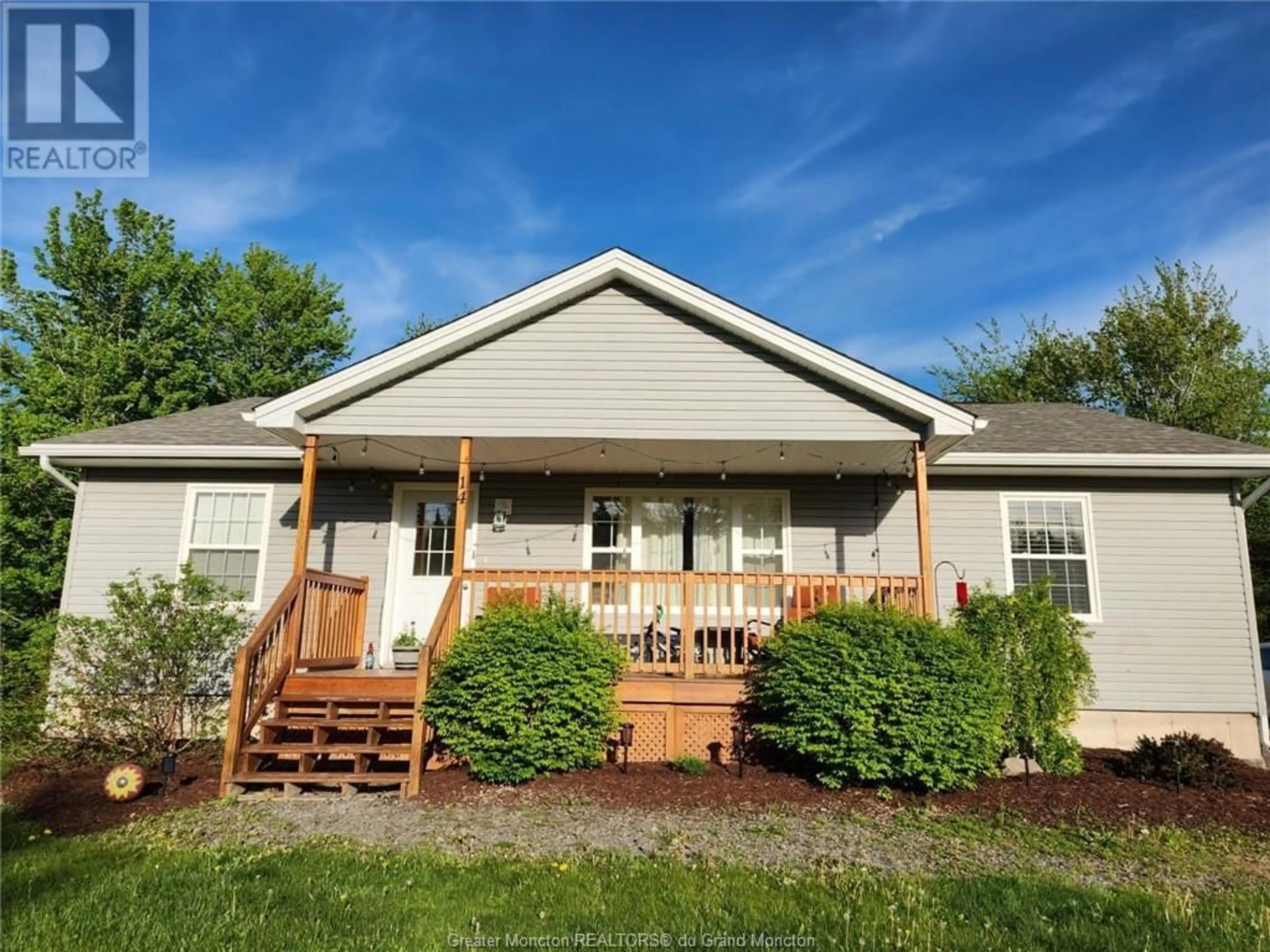 Home with vinyl exterior material for 14 Raymond DR, Rusagonis New Brunswick E3B0T5