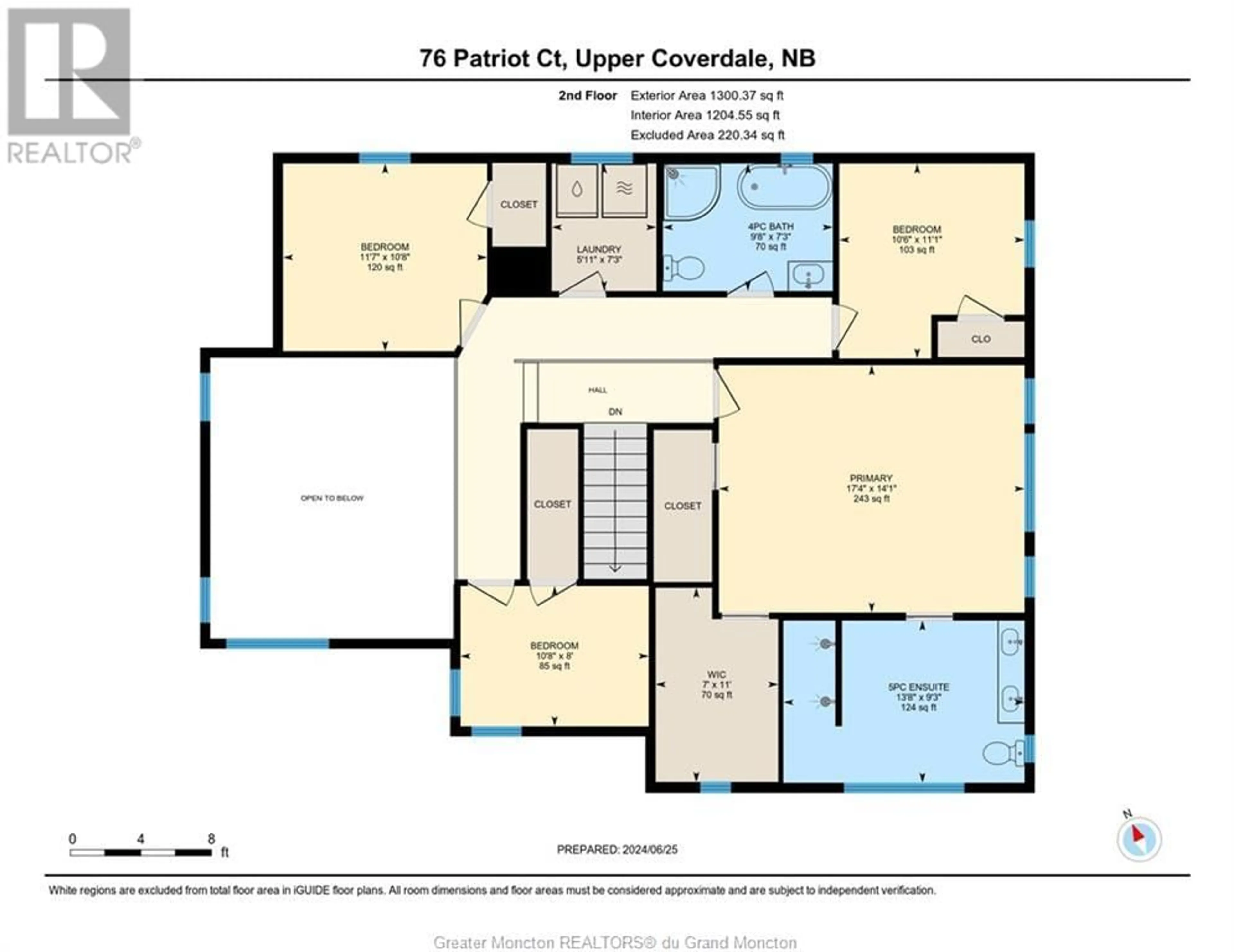 Floor plan for 76 Patriot CRT, Upper Coverdale New Brunswick E1J0B7