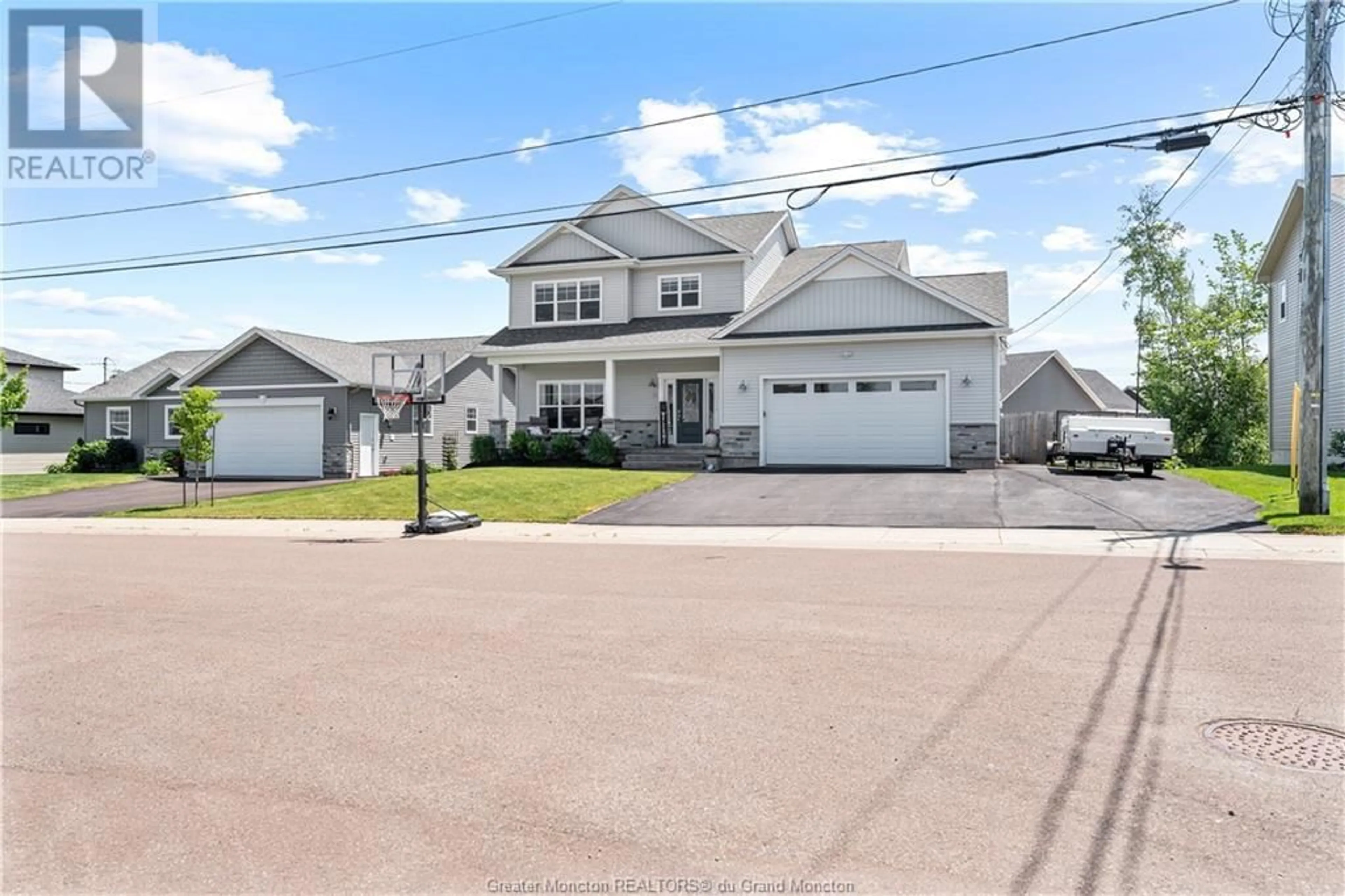 Frontside or backside of a home for 48 Belay, Moncton New Brunswick E1G5V4