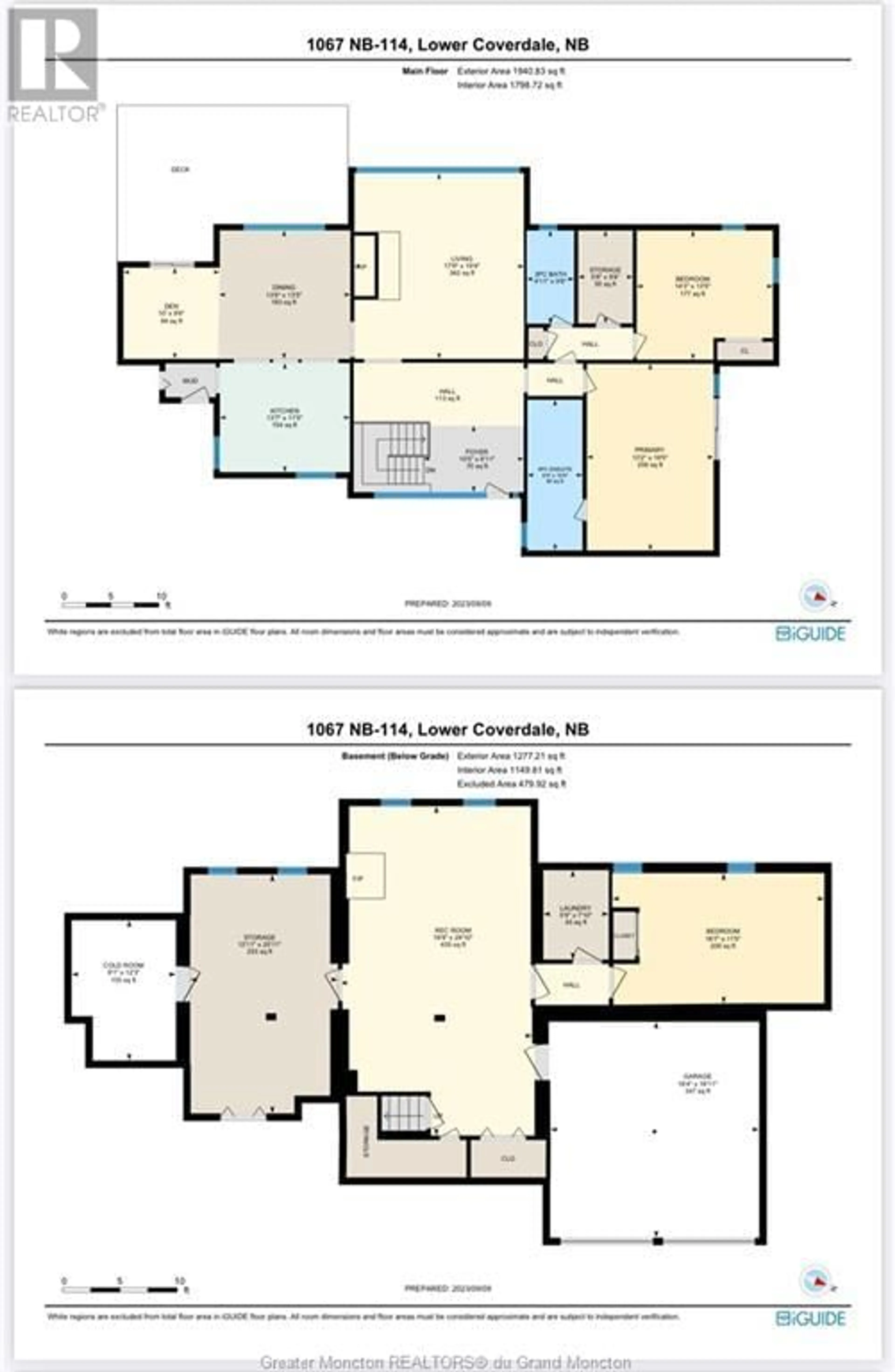 Floor plan for 1067 Route 114, Lower Coverdale New Brunswick E1J1A1