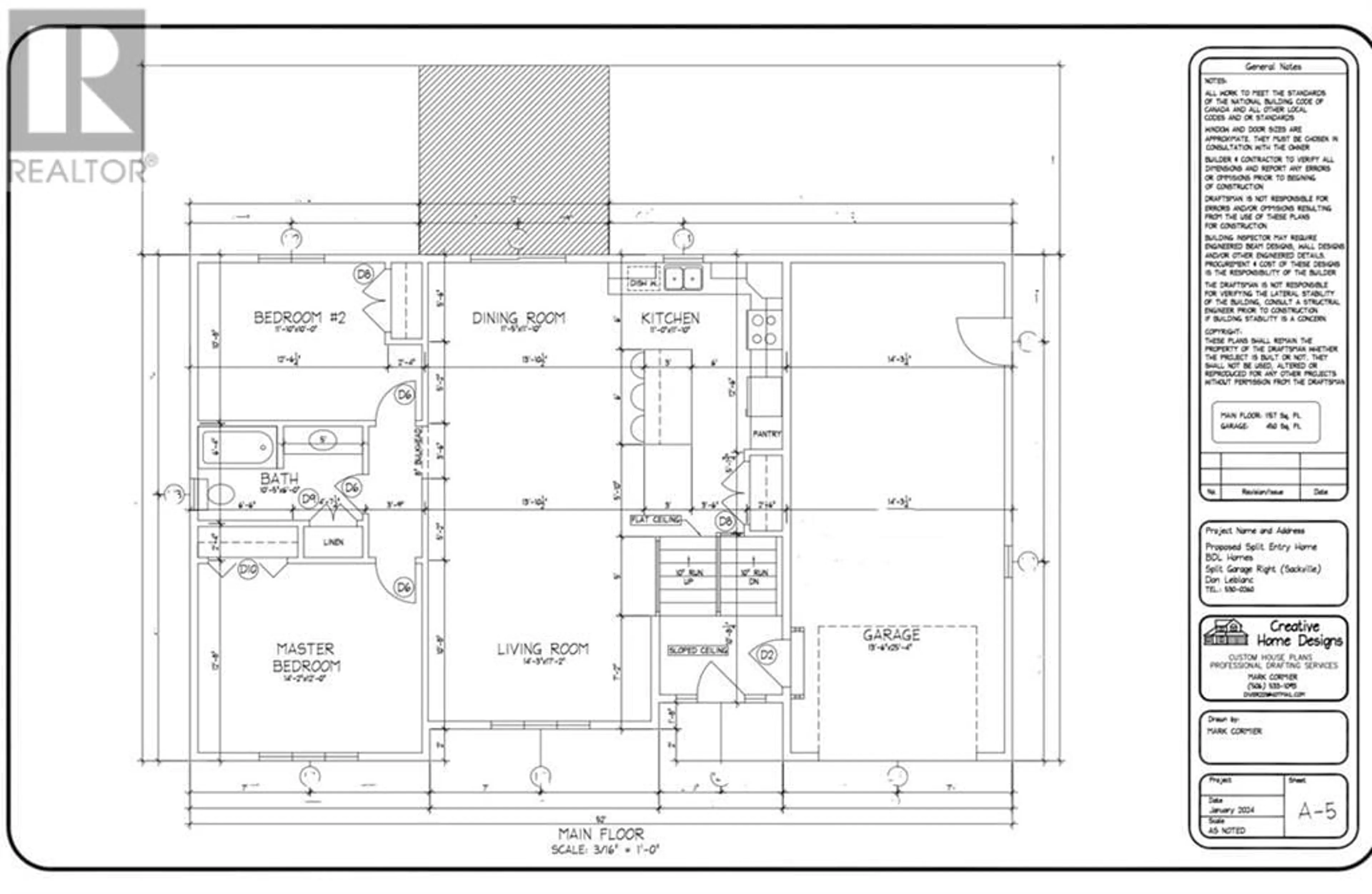 Floor plan for 144 Queens Road, Sackville New Brunswick E4L2B6