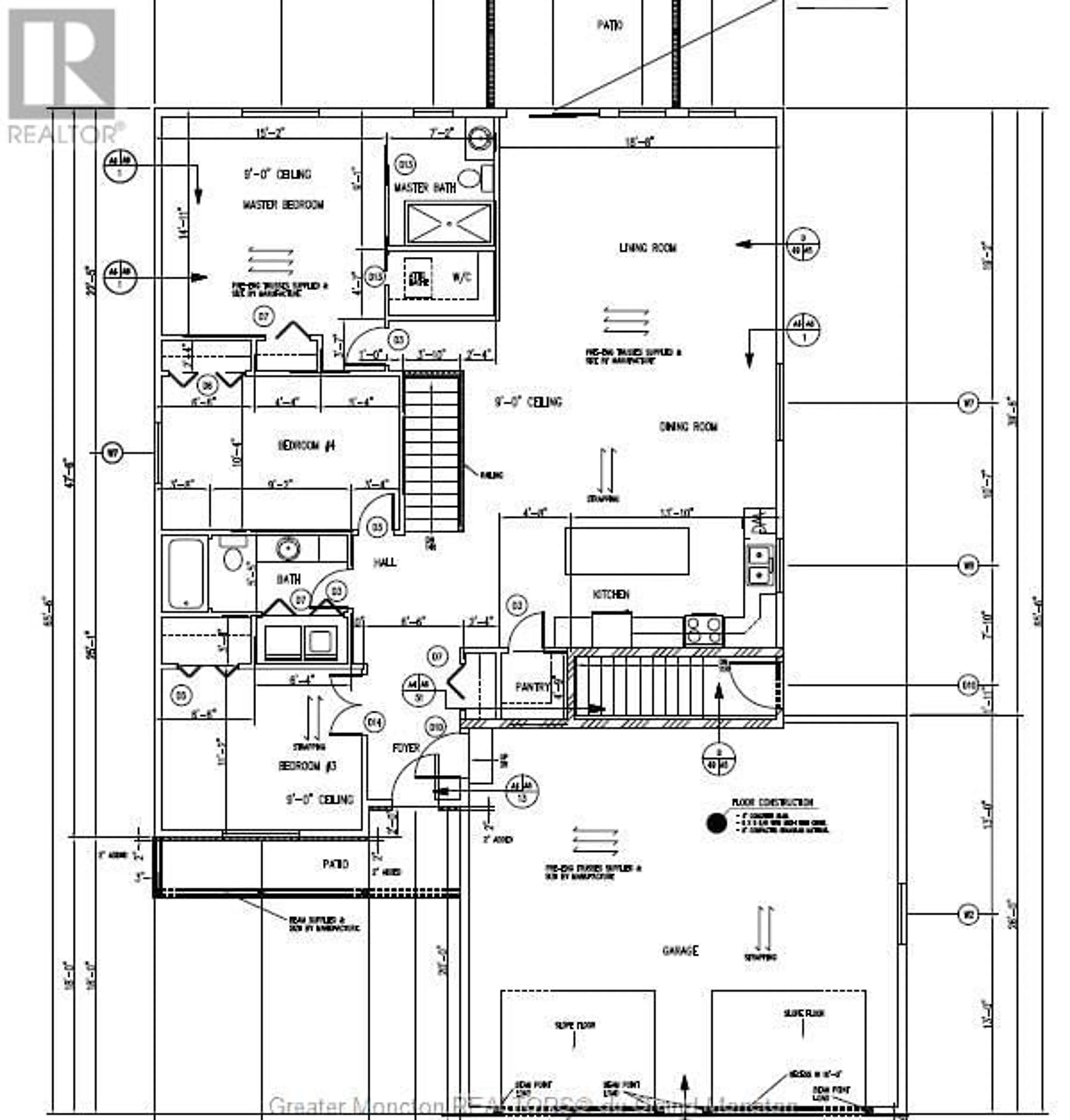 Floor plan for 22 Rosebank, Riverview New Brunswick e1b0r6