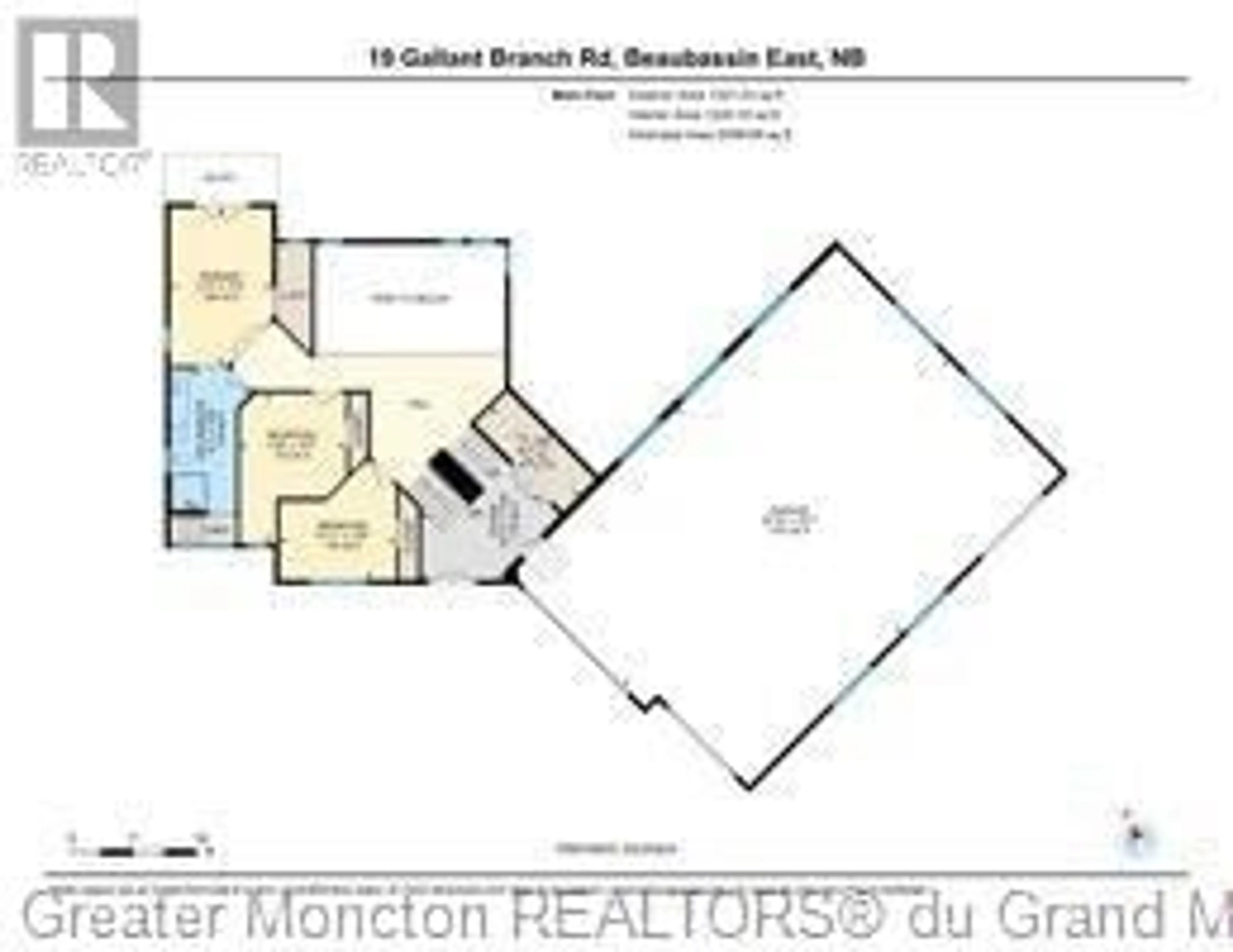Floor plan for 19 Gallant Branch Road, Cormier Village New Brunswick E4P5X3