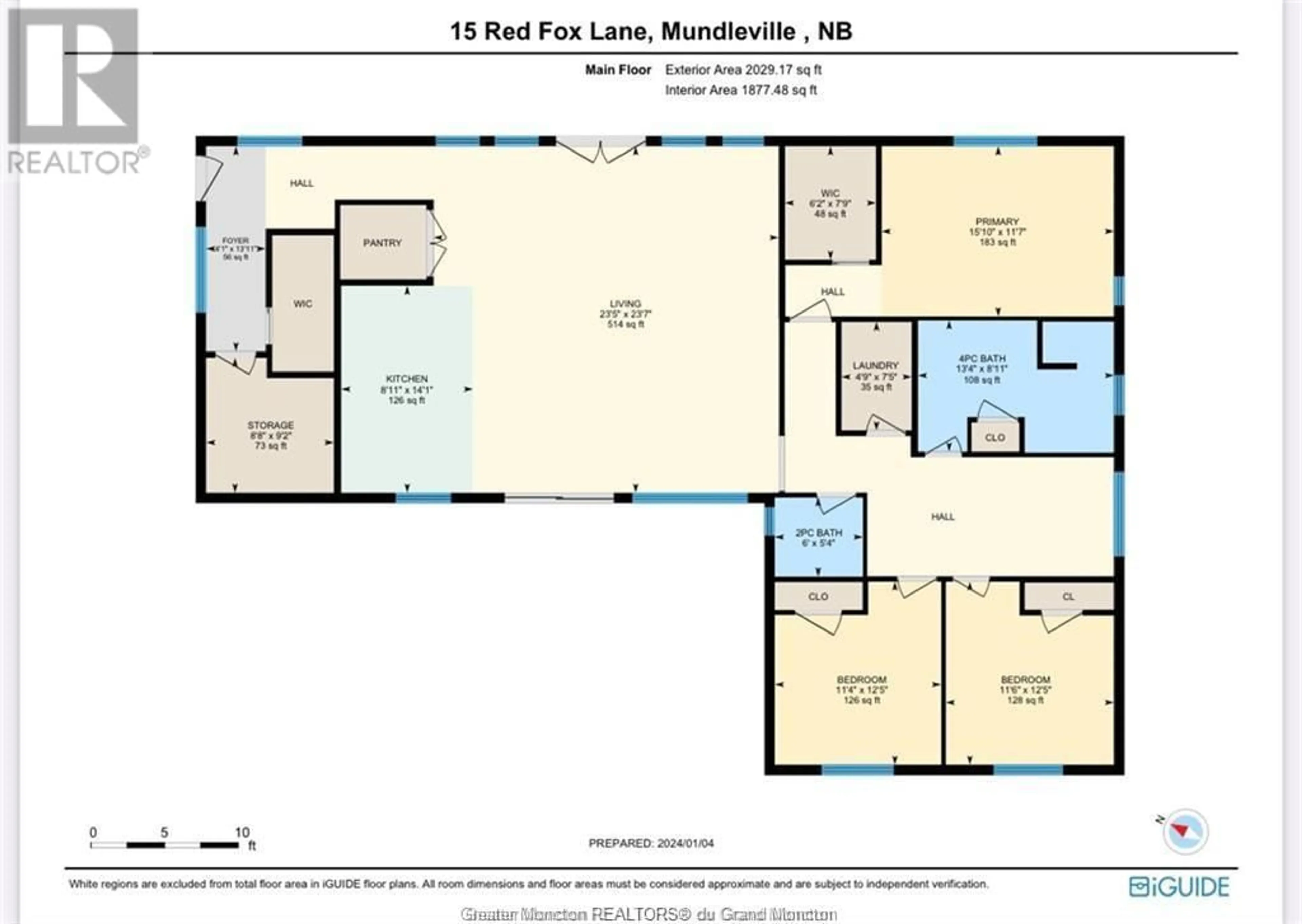 Floor plan for 15 Red Fox Lane, Mundleville New Brunswick E4W0K5