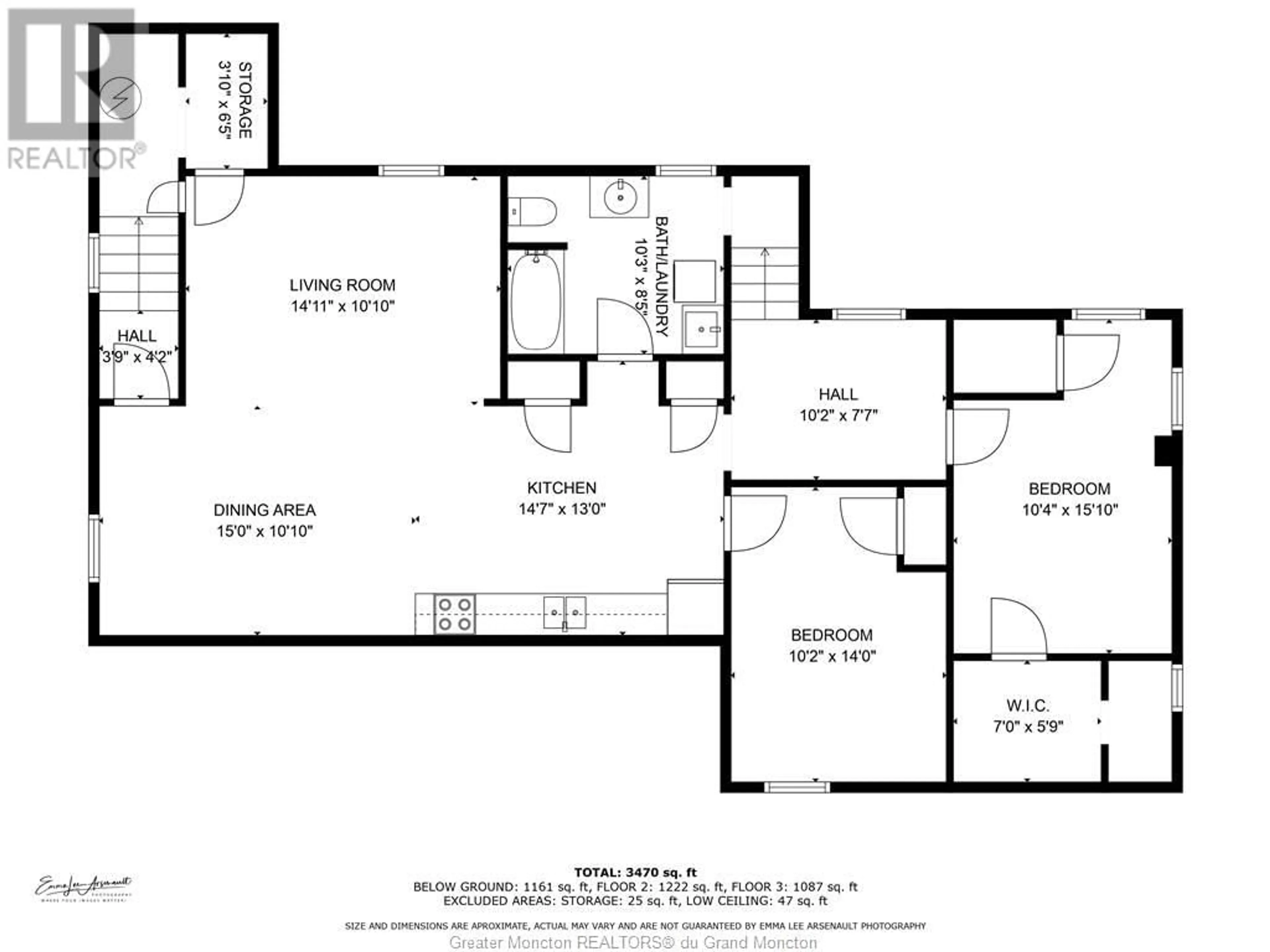 Floor plan for 1054 Centrale ST, Memramcook New Brunswick E4K3R9