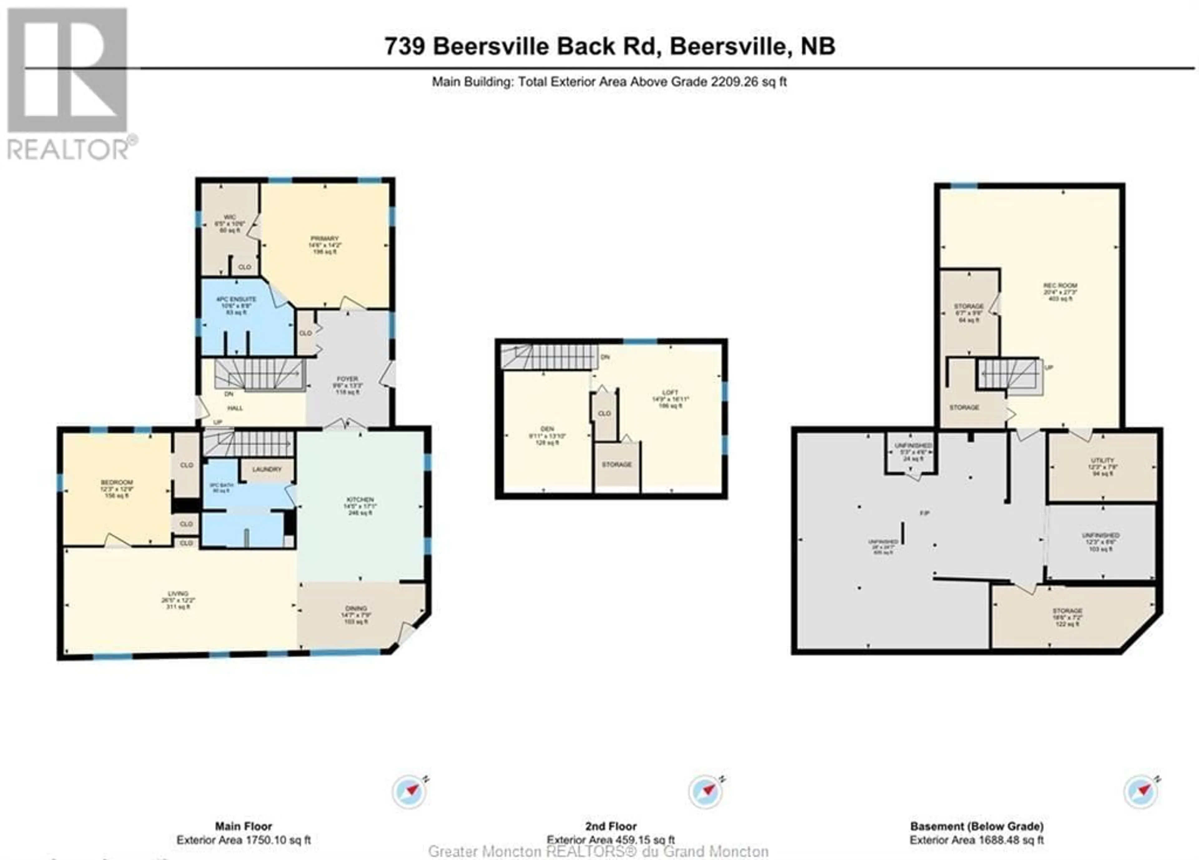 Floor plan for 739 Beersville Back RD, Beersville New Brunswick E4T2M9