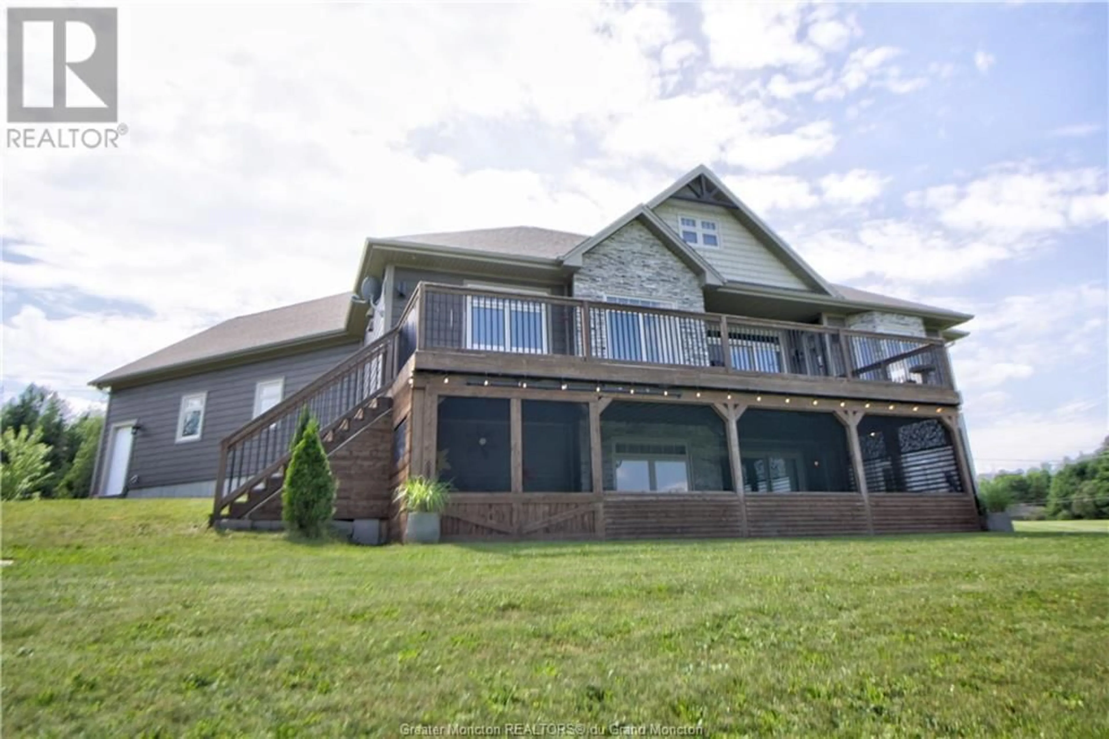 Frontside or backside of a home for 5543 Des Erables, Rogersville New Brunswick E4Y1K5