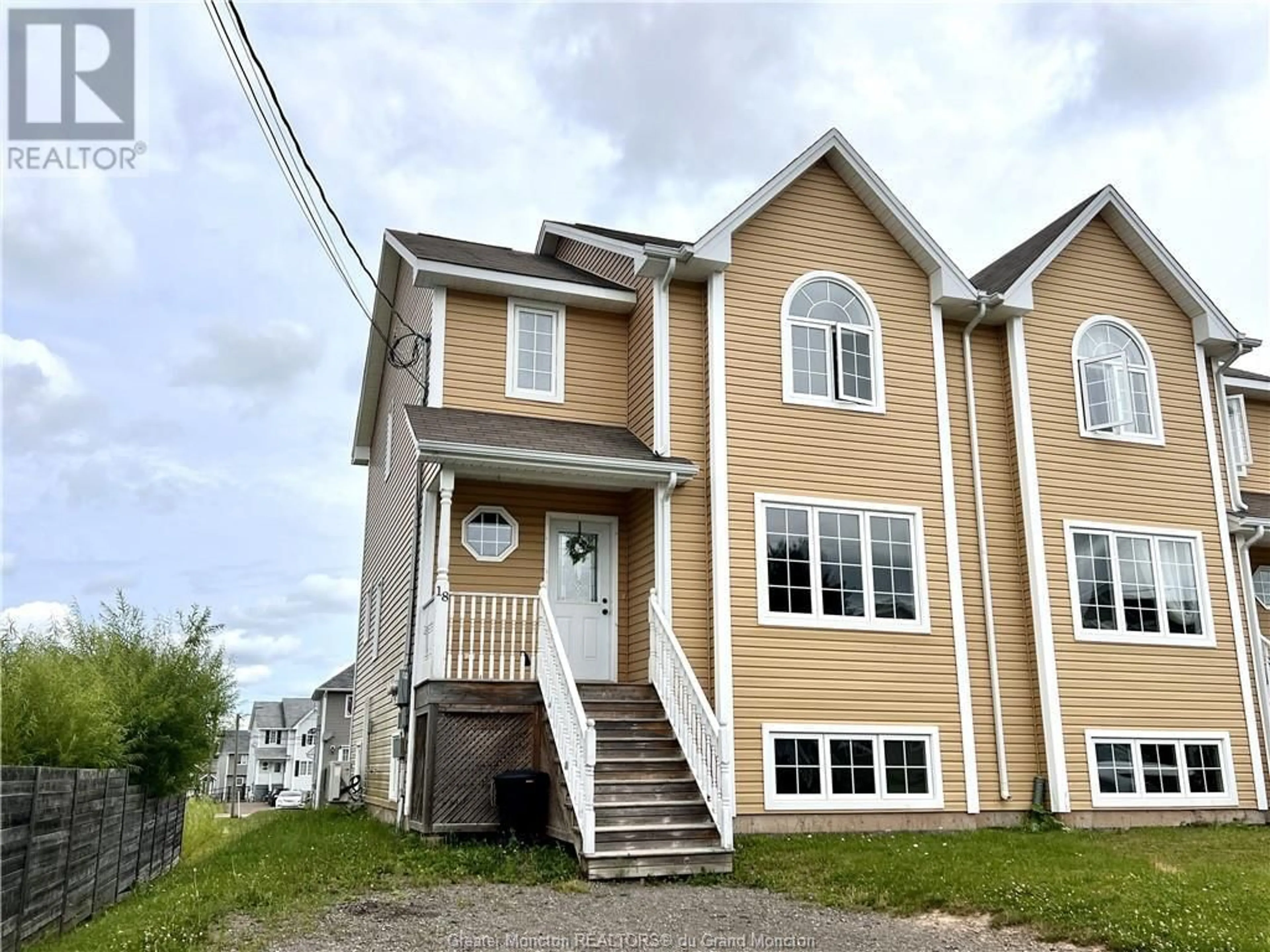 A pic from exterior of the house or condo for 18 Naples DR, Moncton New Brunswick E1G0T2