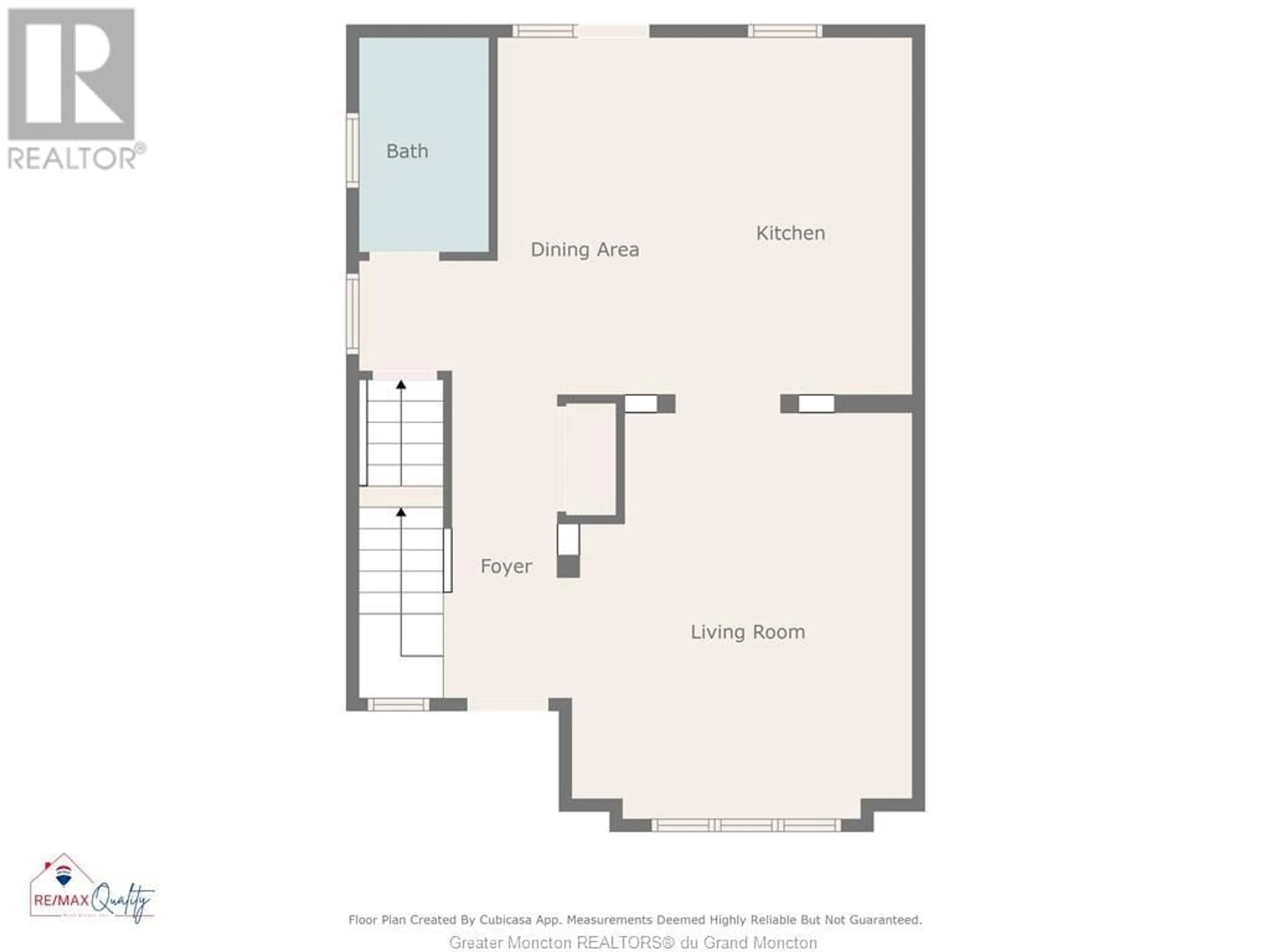 Floor plan for 18 Naples DR, Moncton New Brunswick E1G0T2