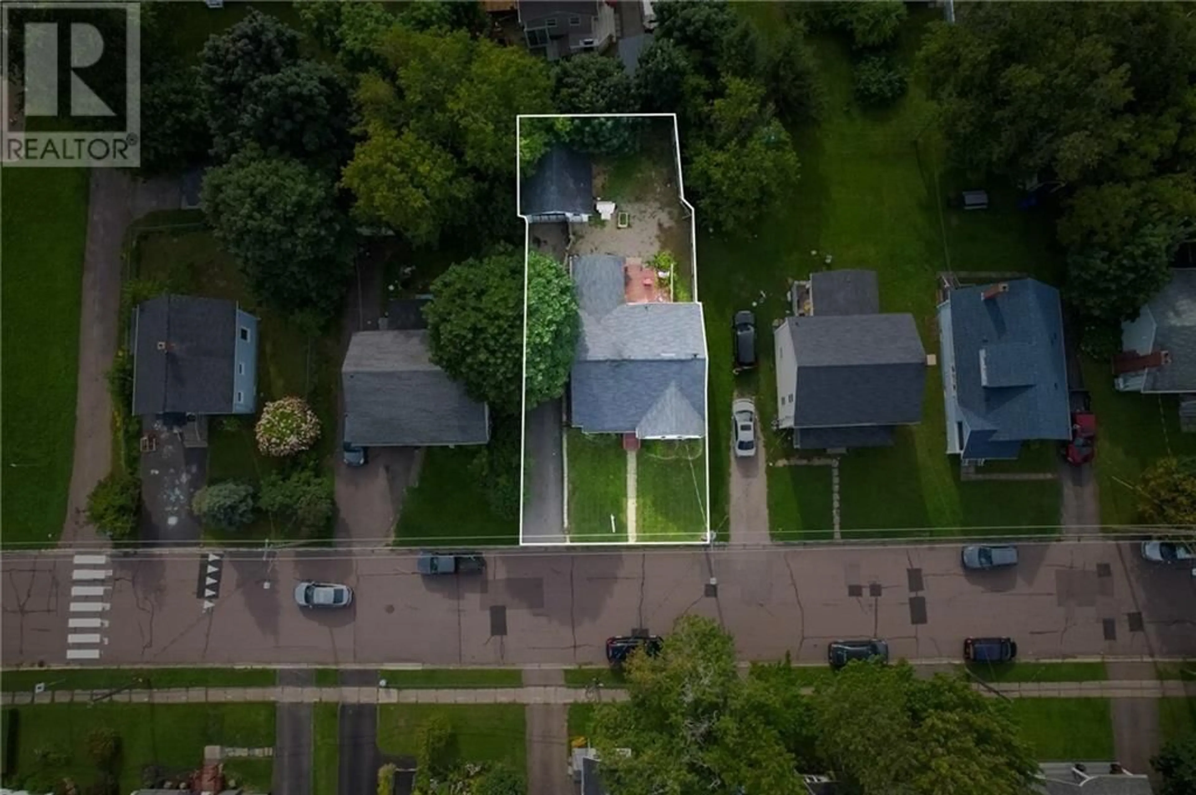 A pic from outside/outdoor area/front of a property/back of a property/a pic from drone, street for 110 Braemar Drive, Moncton New Brunswick E1A3T1