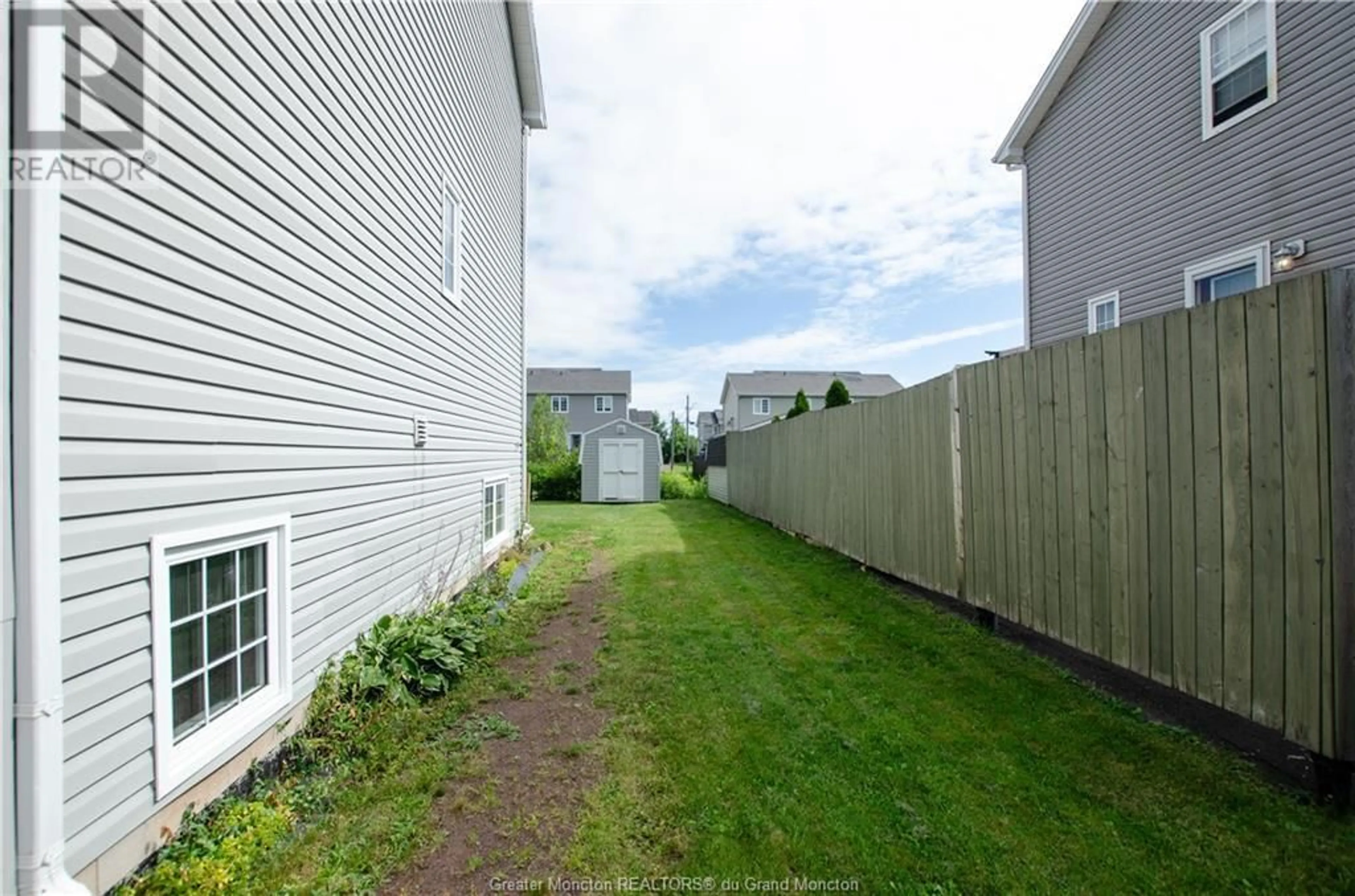 Fenced yard for 119 Coriander ST, Moncton New Brunswick E1G0R9