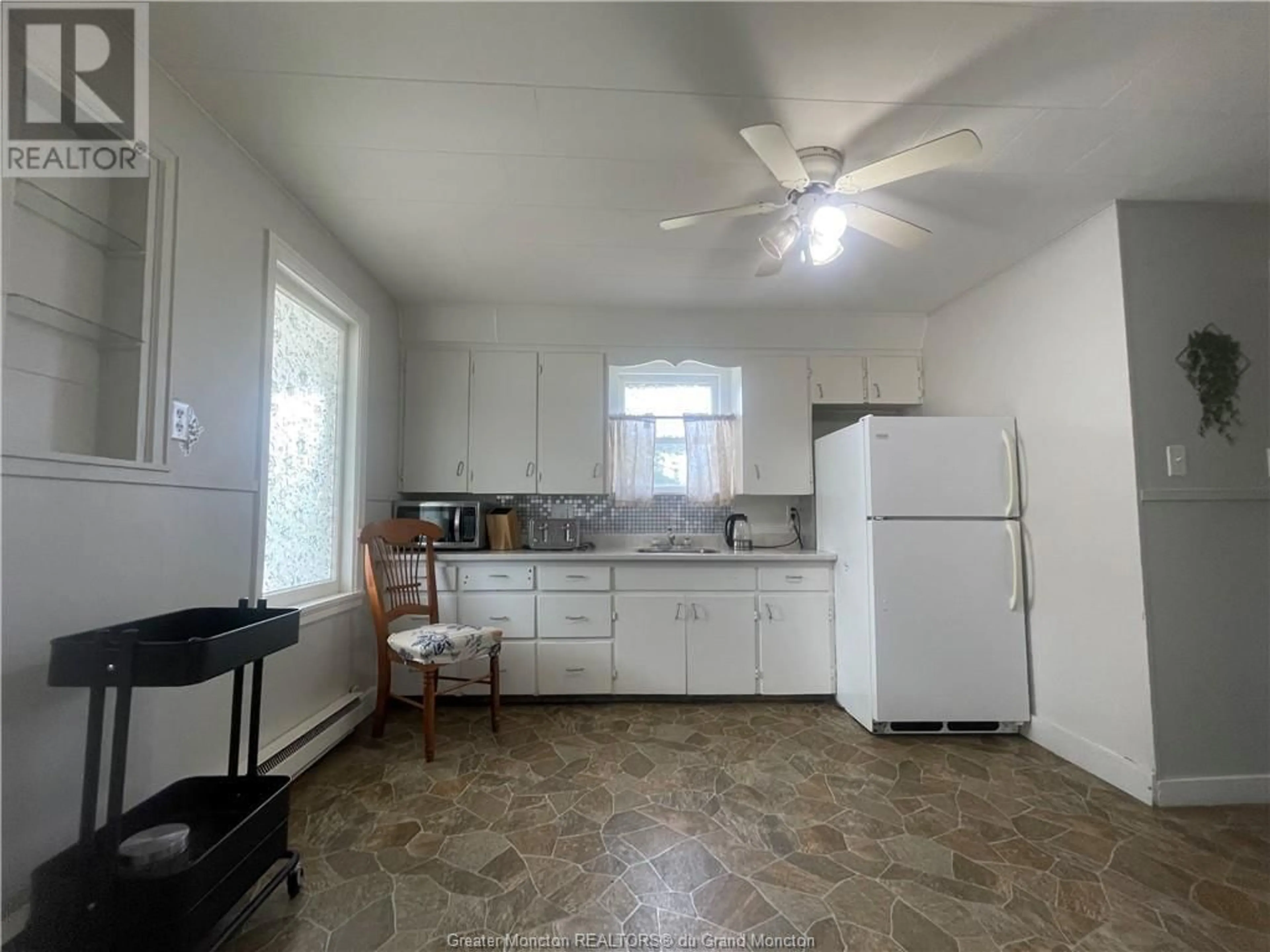 Standard kitchen, unknown floor, cottage for 23 Renaud Road, Saint-Antoine New Brunswick E4V1M9