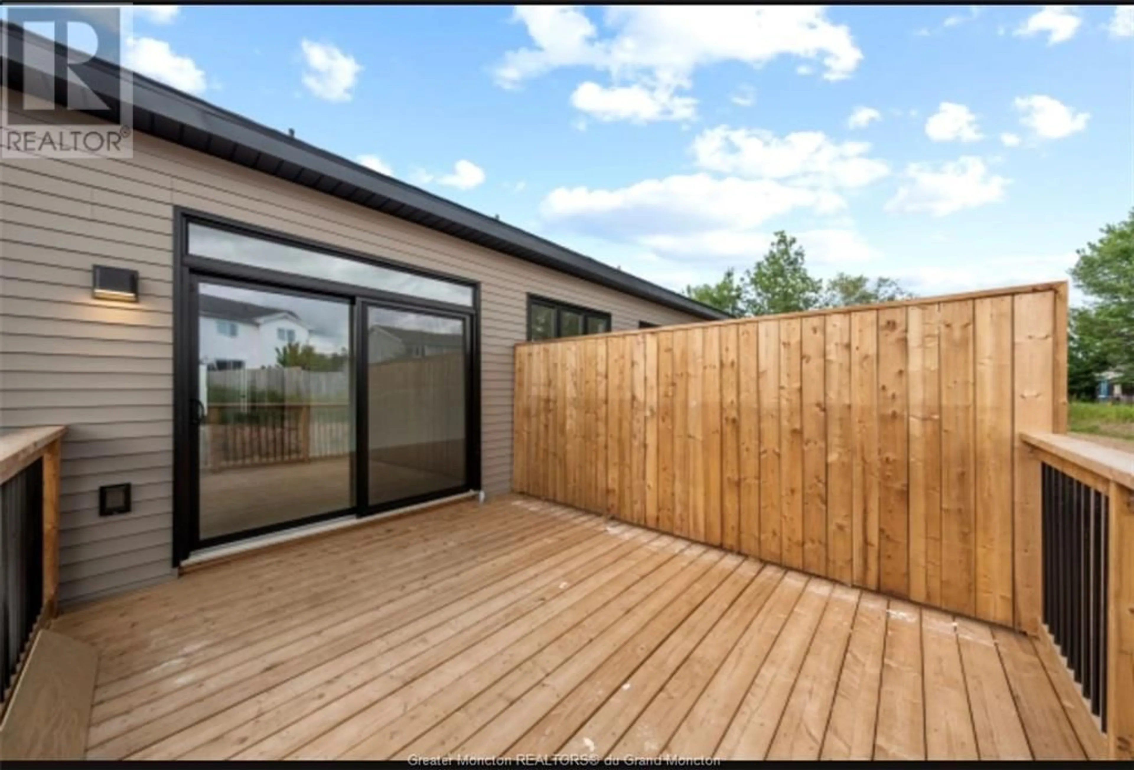 Patio for 36 Vision Court, Dieppe New Brunswick E1K0A8