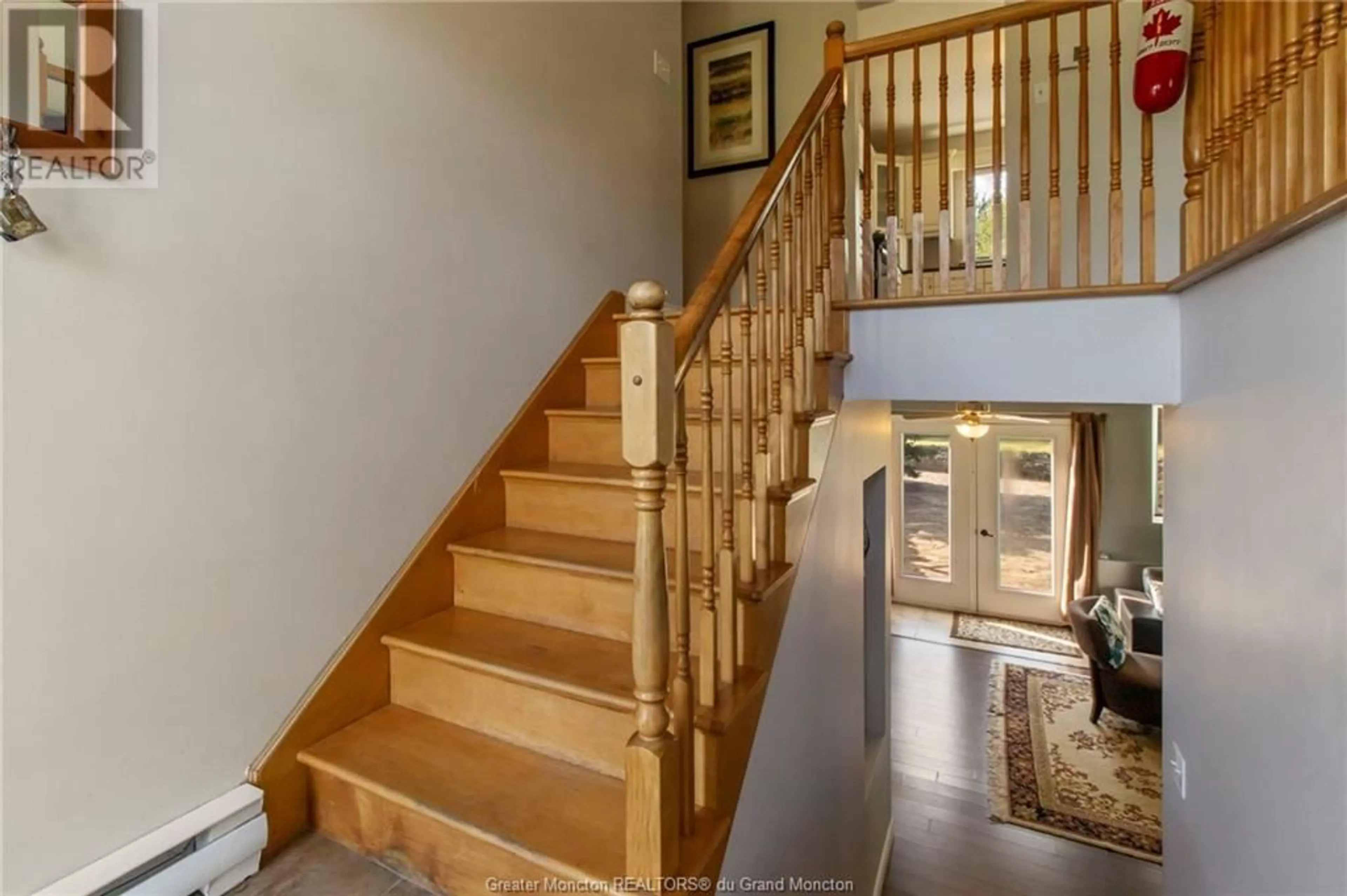 Indoor foyer, wood floors for 21 des Perdrix, Grand-Barachois New Brunswick E4P7H6